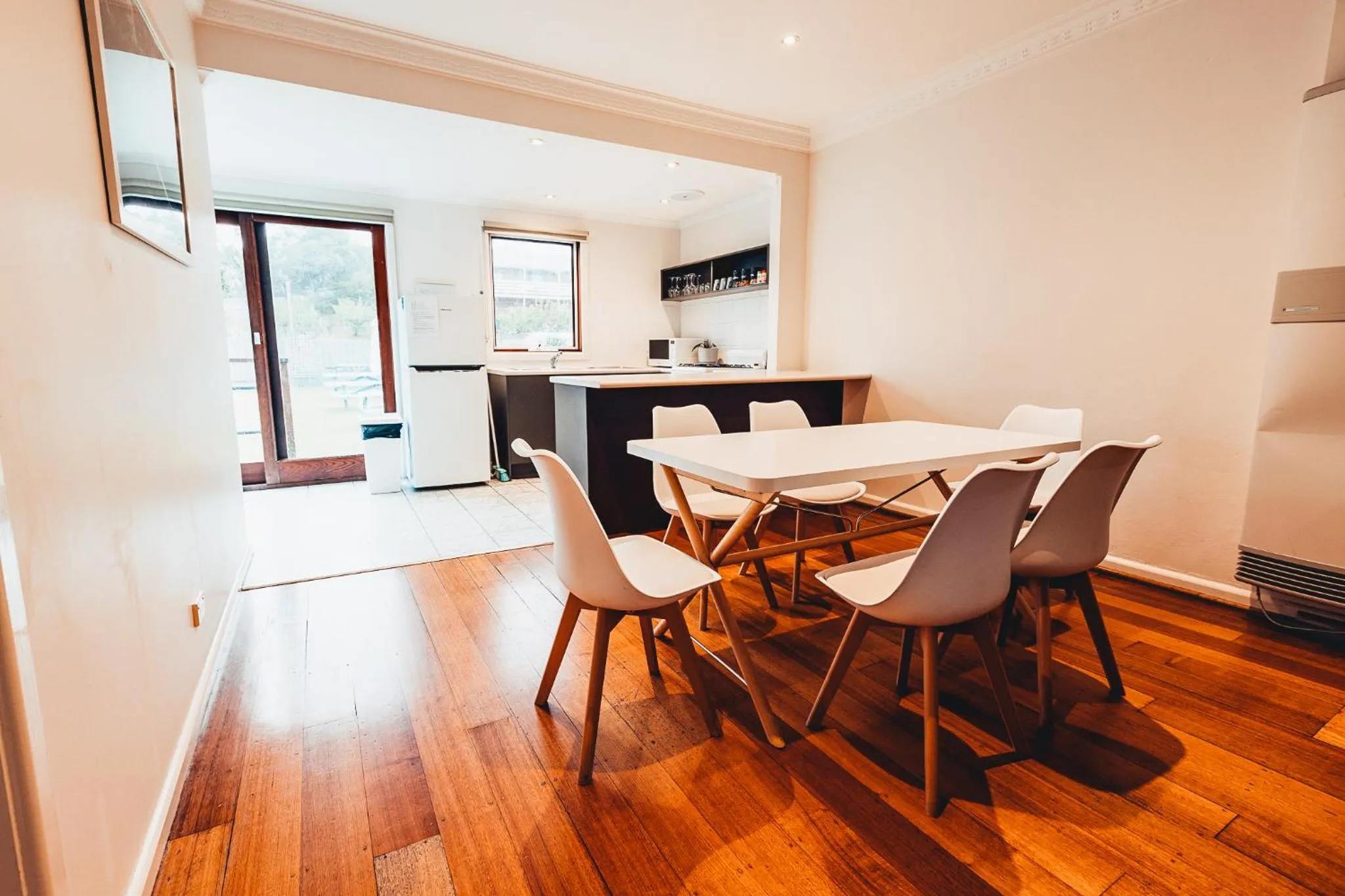 Dining area in Beach Holiday Apartments