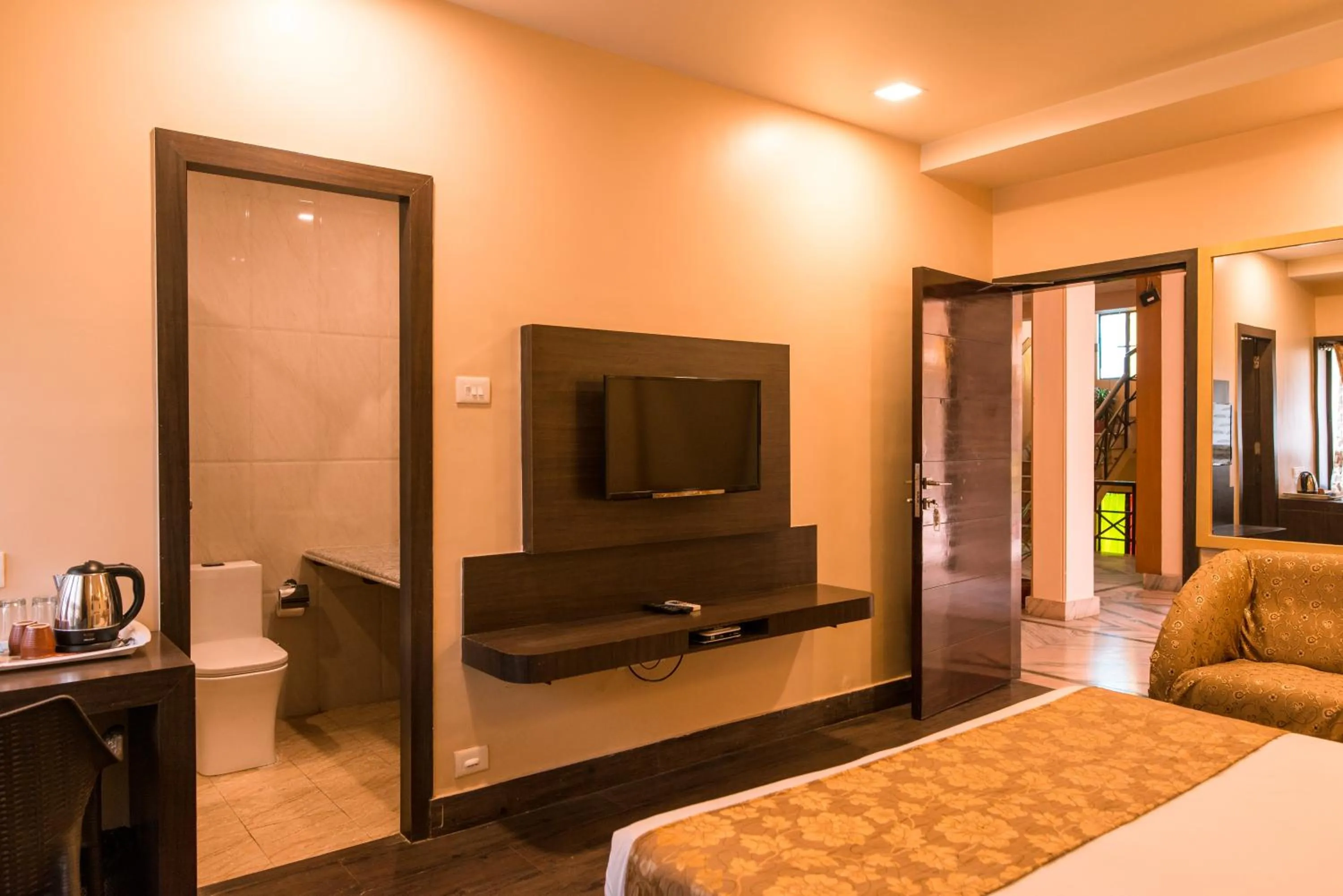 View (from property/room), Bed in Hotel Buddha