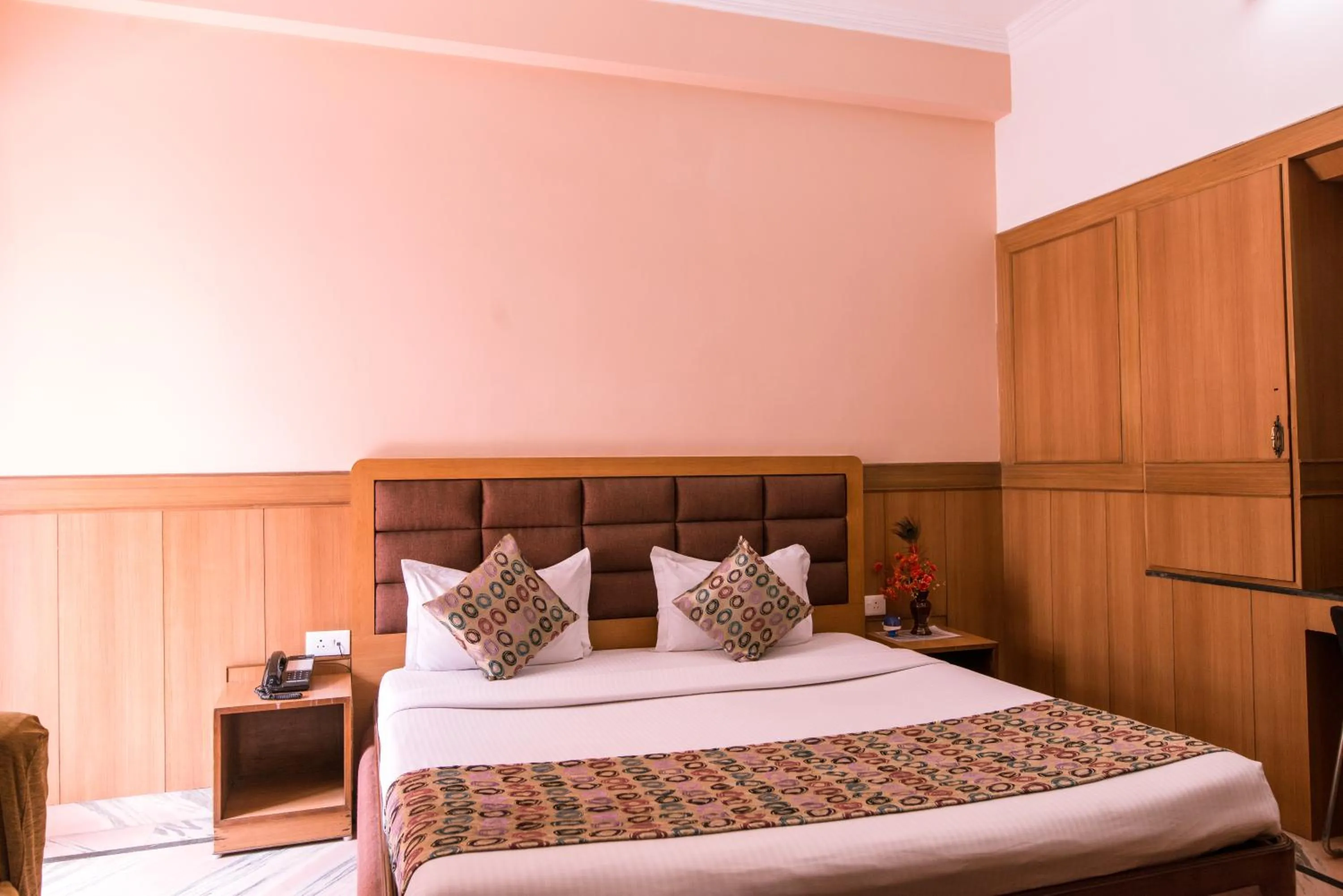 View (from property/room), Bed in Hotel Buddha