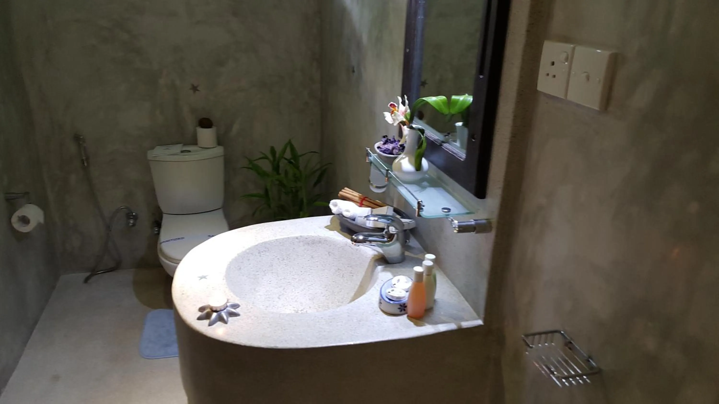 Bathroom in Ridee Villa