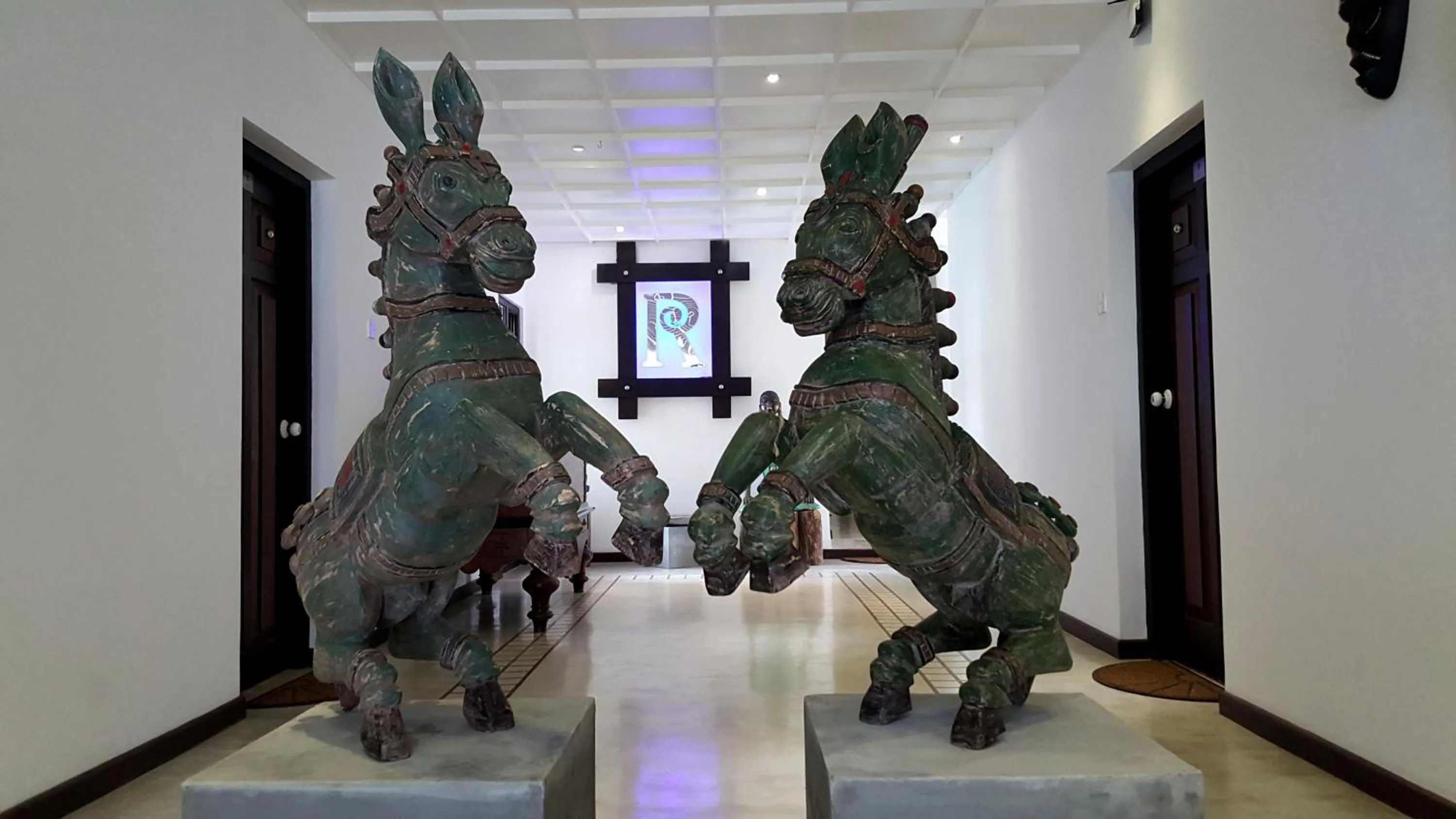 Decorative detail in Ridee Villa