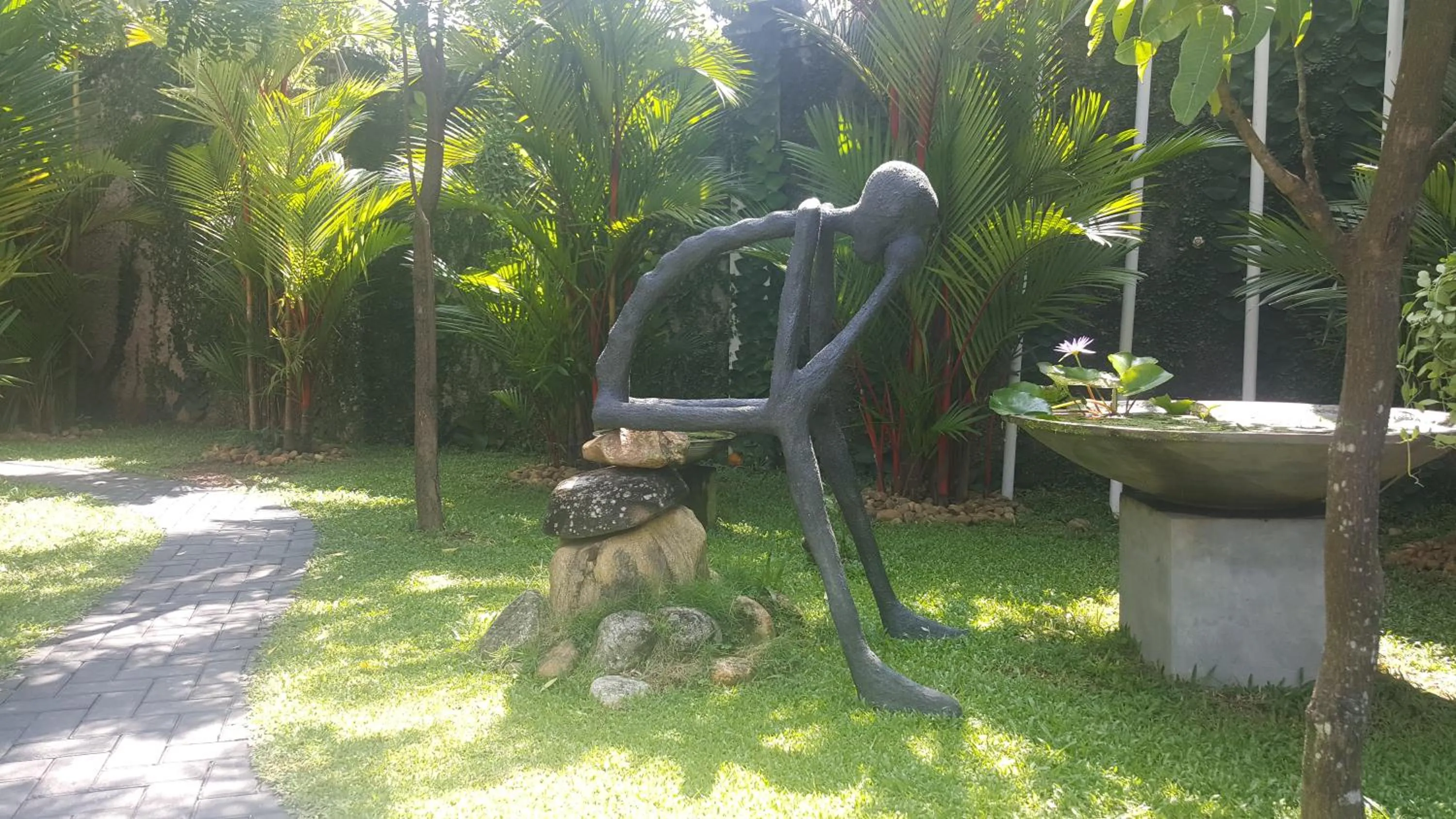 Garden in Ridee Villa