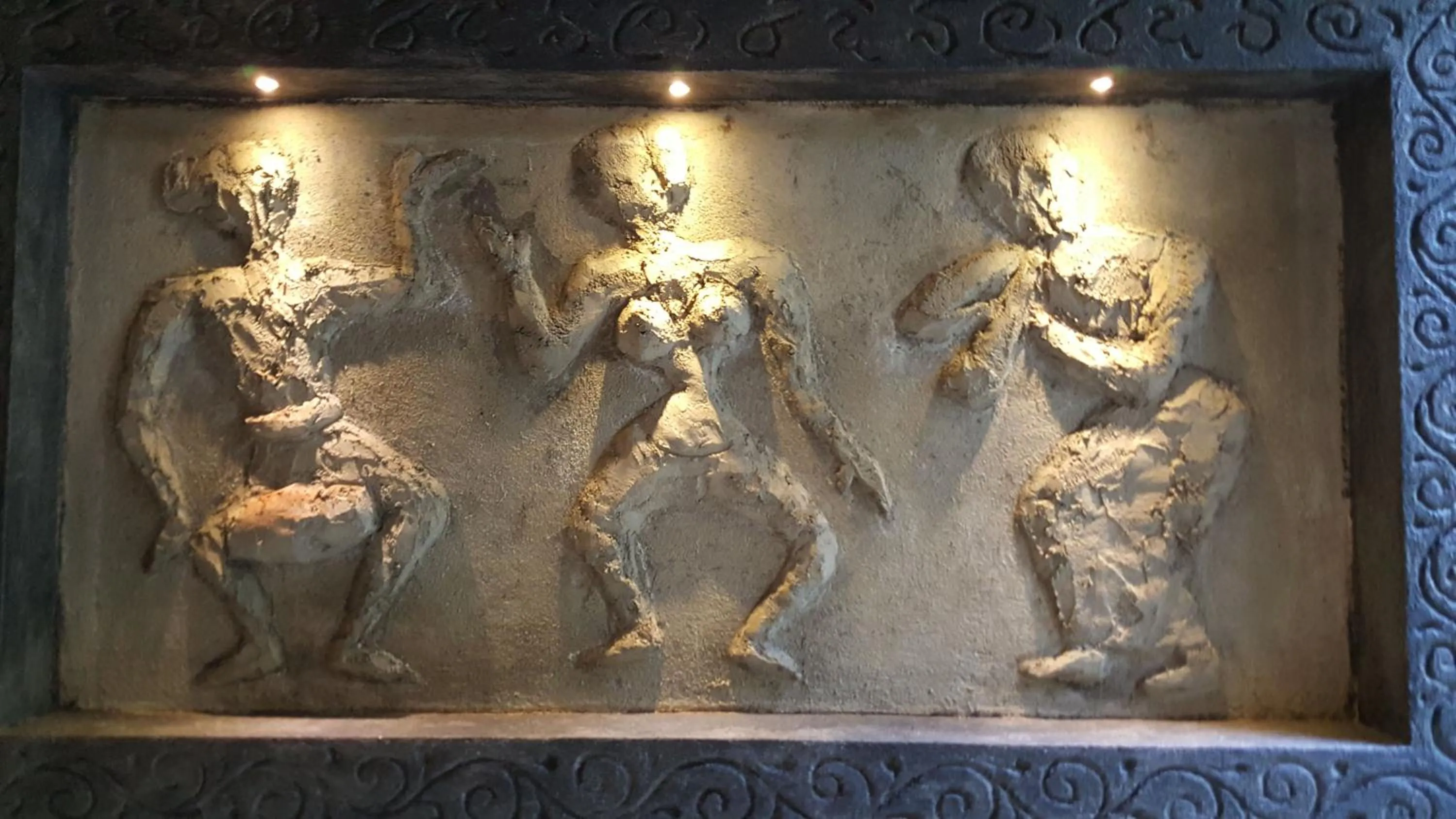 Decorative detail in Ridee Villa