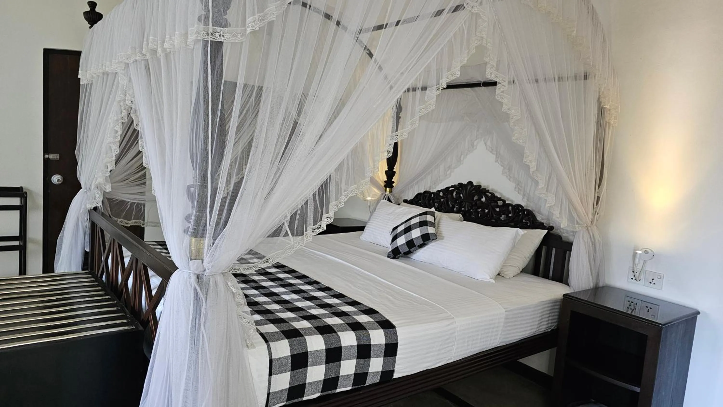 Bed in Ridee Villa