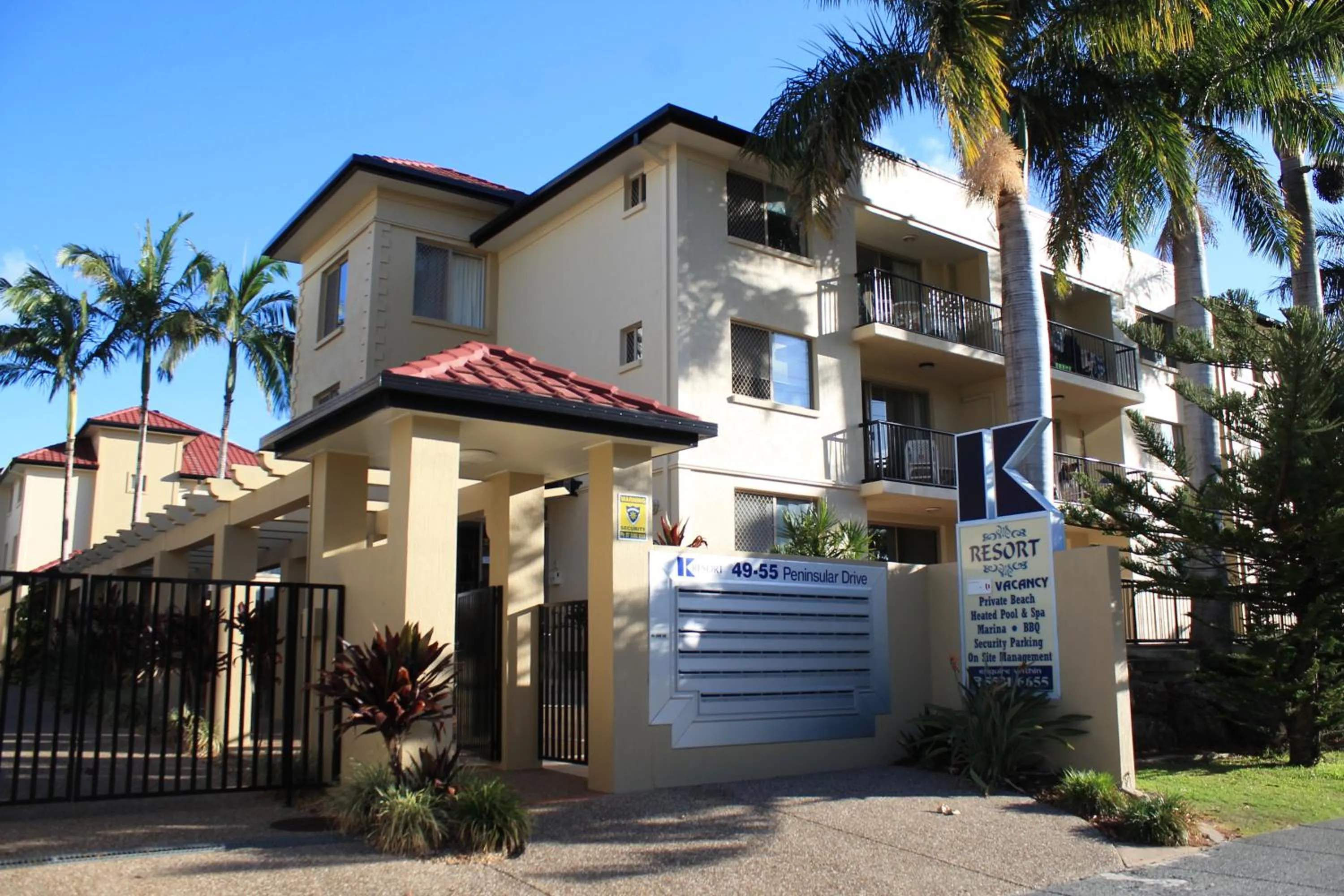 Property building in K Resort Surfers Paradise Apartments