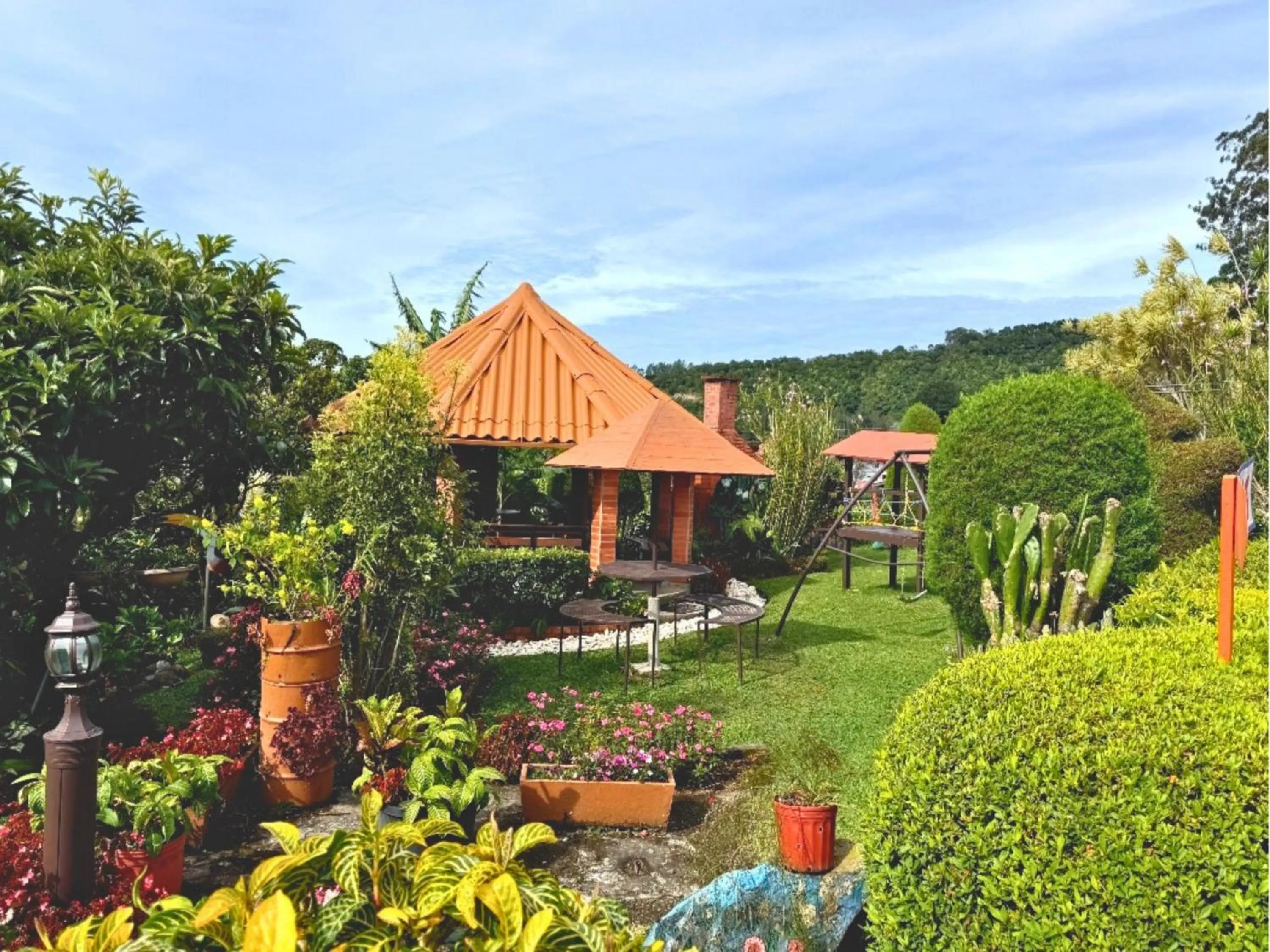 Garden in Aparthotel Los Pinos