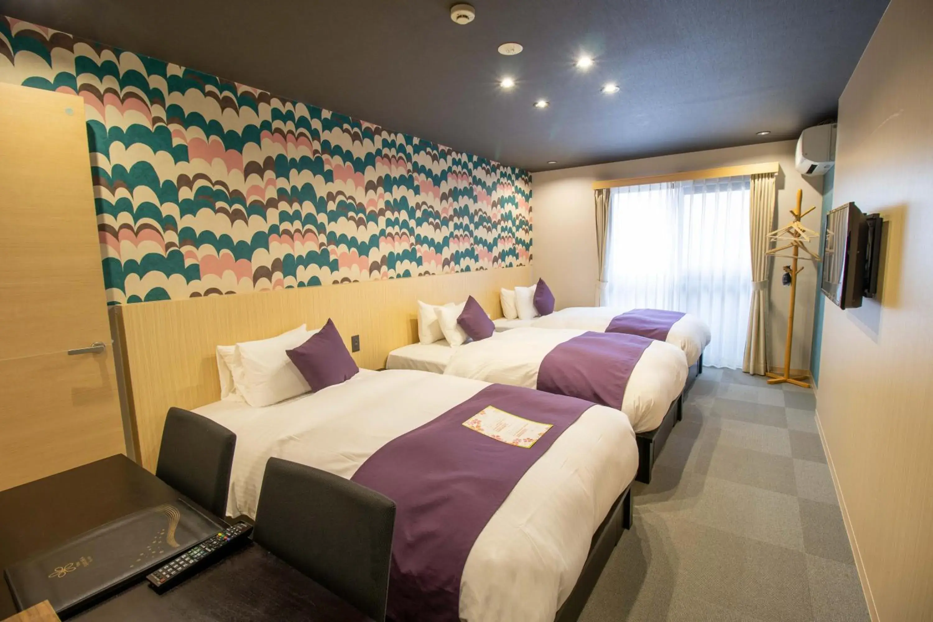 Bed in Stay SAKURA Kyoto Zen Bed in Stay SAKURA Kyoto Zen