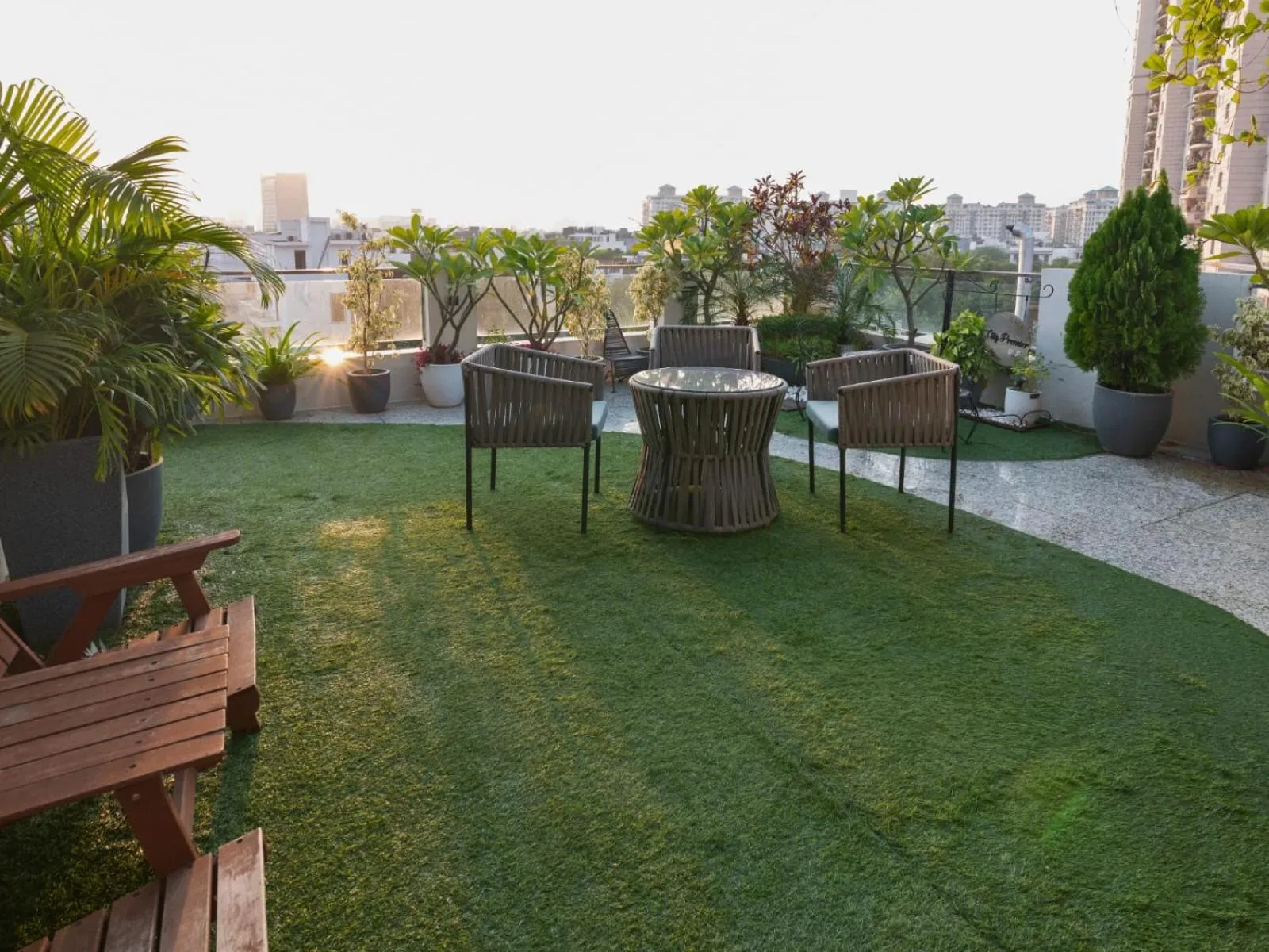 Balcony/Terrace in Hotel City Premier - Golf Course Road ,Gurgaon