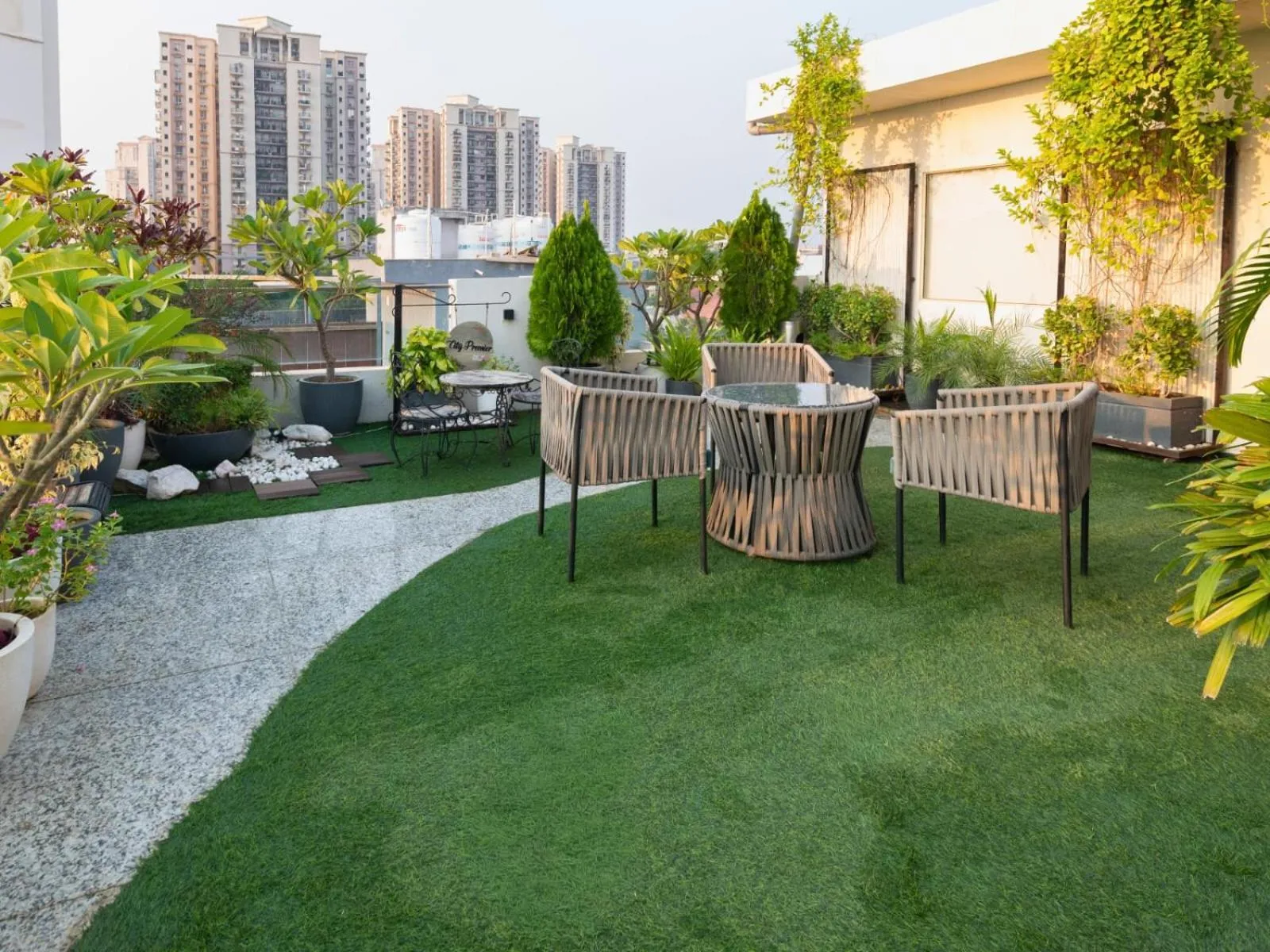 Balcony/Terrace in Hotel City Premier - Golf Course Road ,Gurgaon