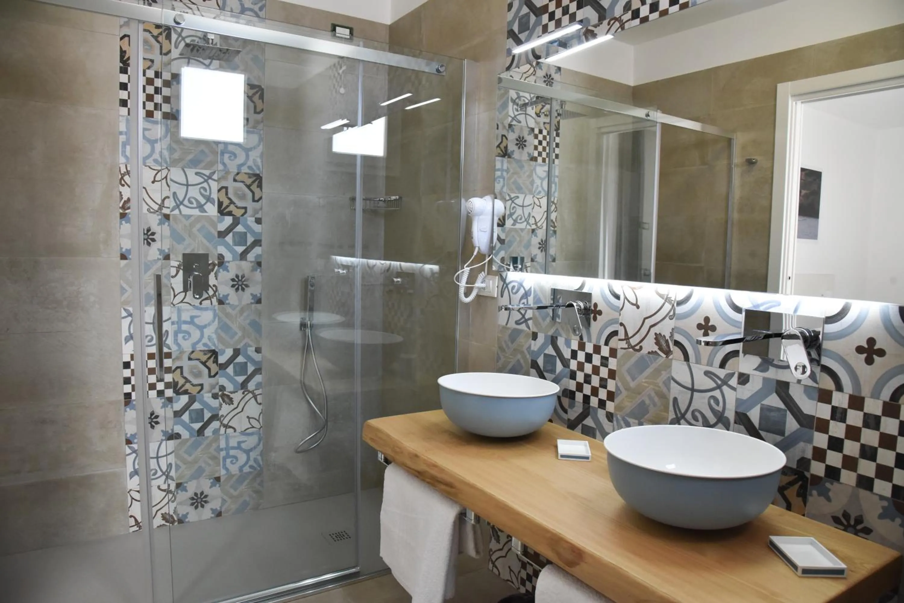 Shower in Hotel Belsito