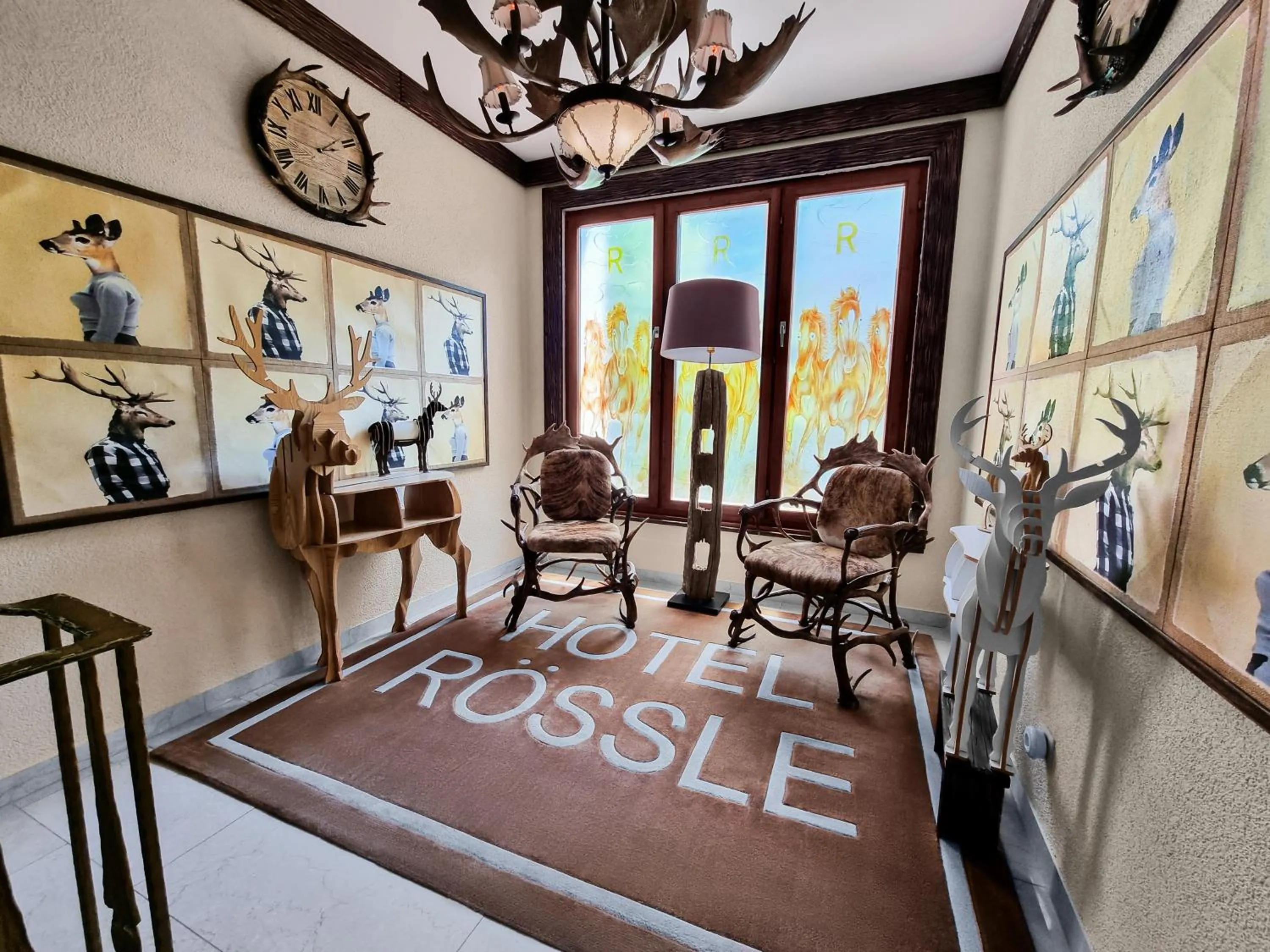 Decorative detail in Hotel Rössle