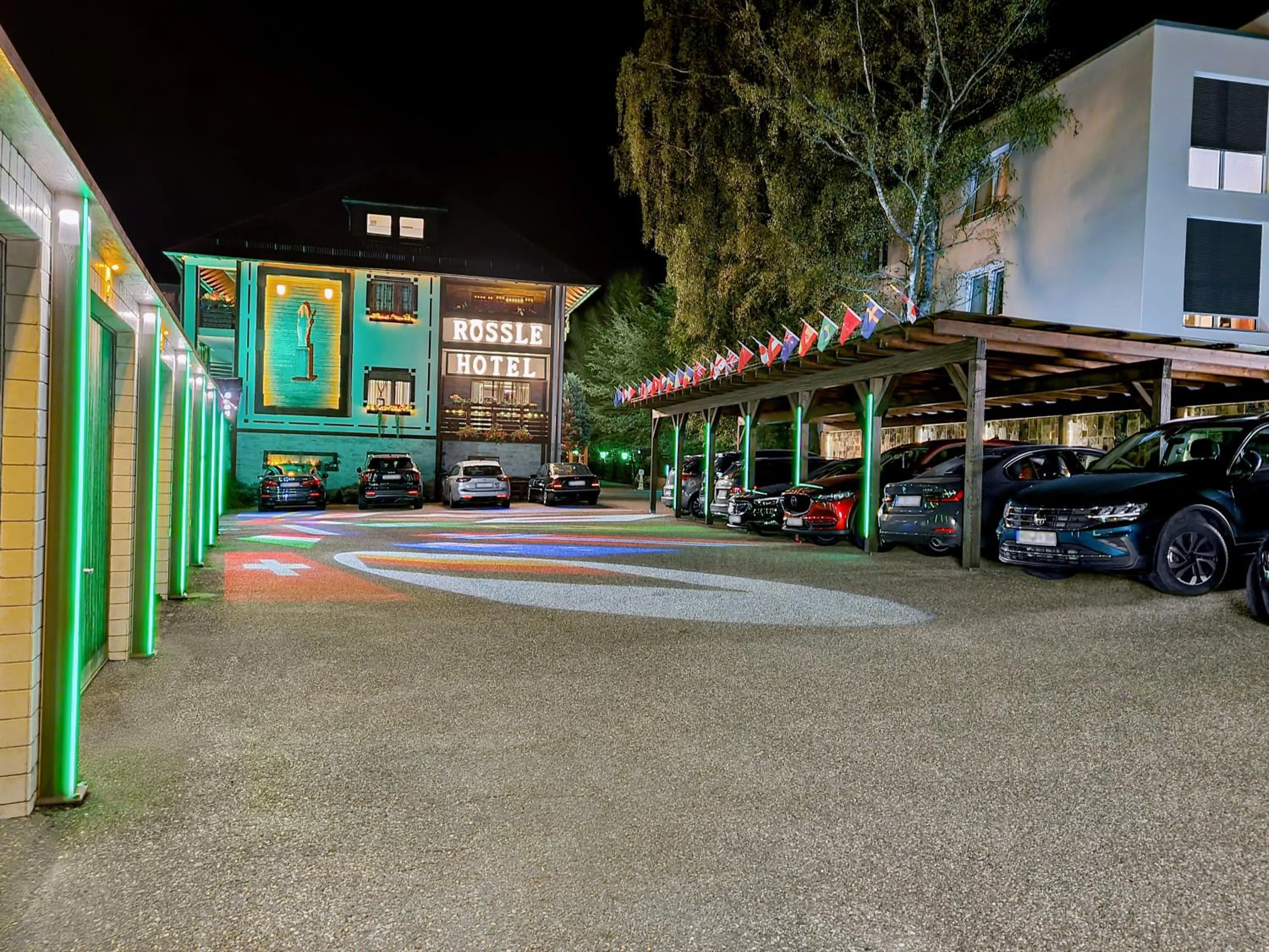 Parking in Hotel Rössle