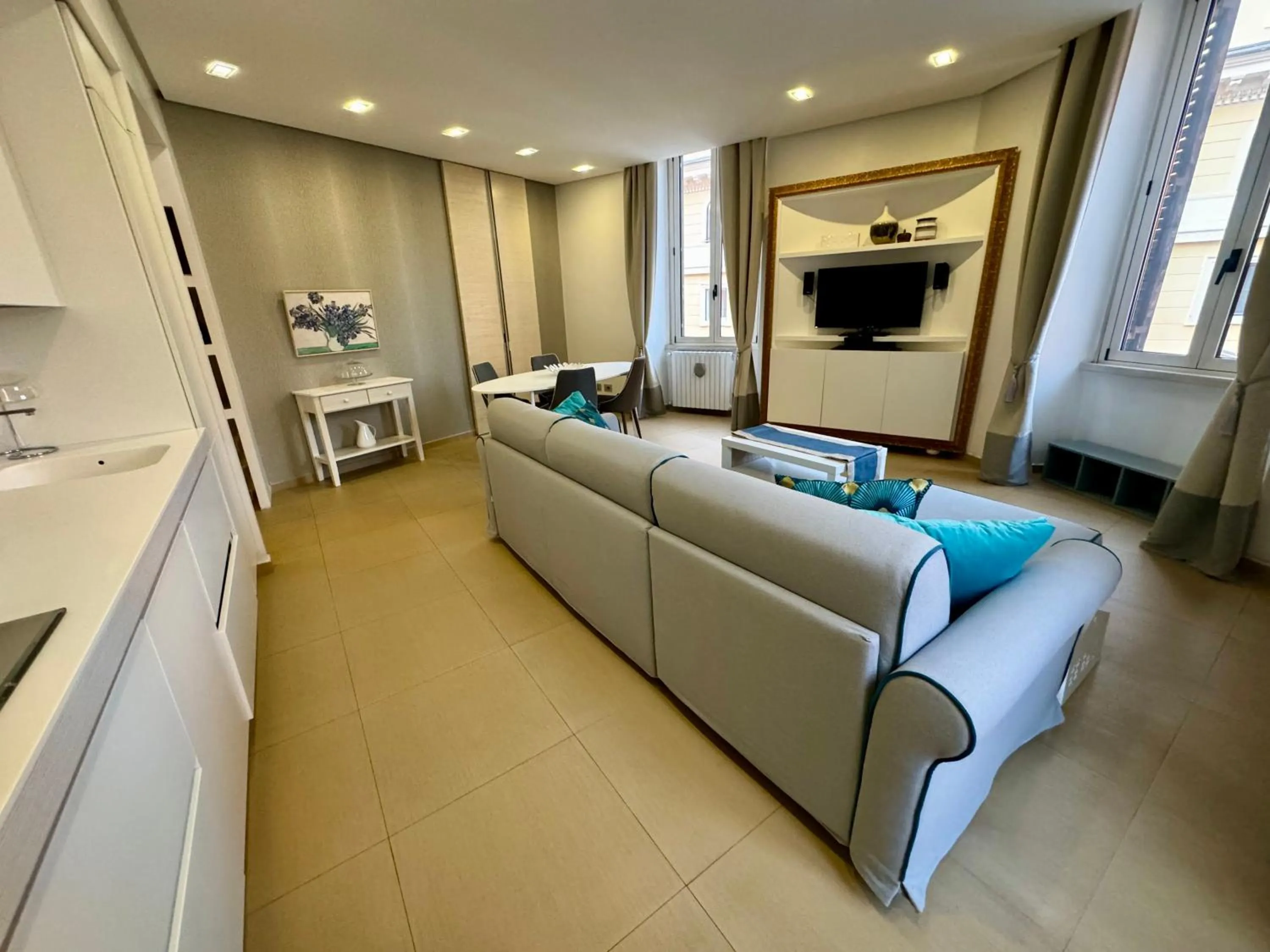 Communal lounge/ TV room in Interno 5 B&B