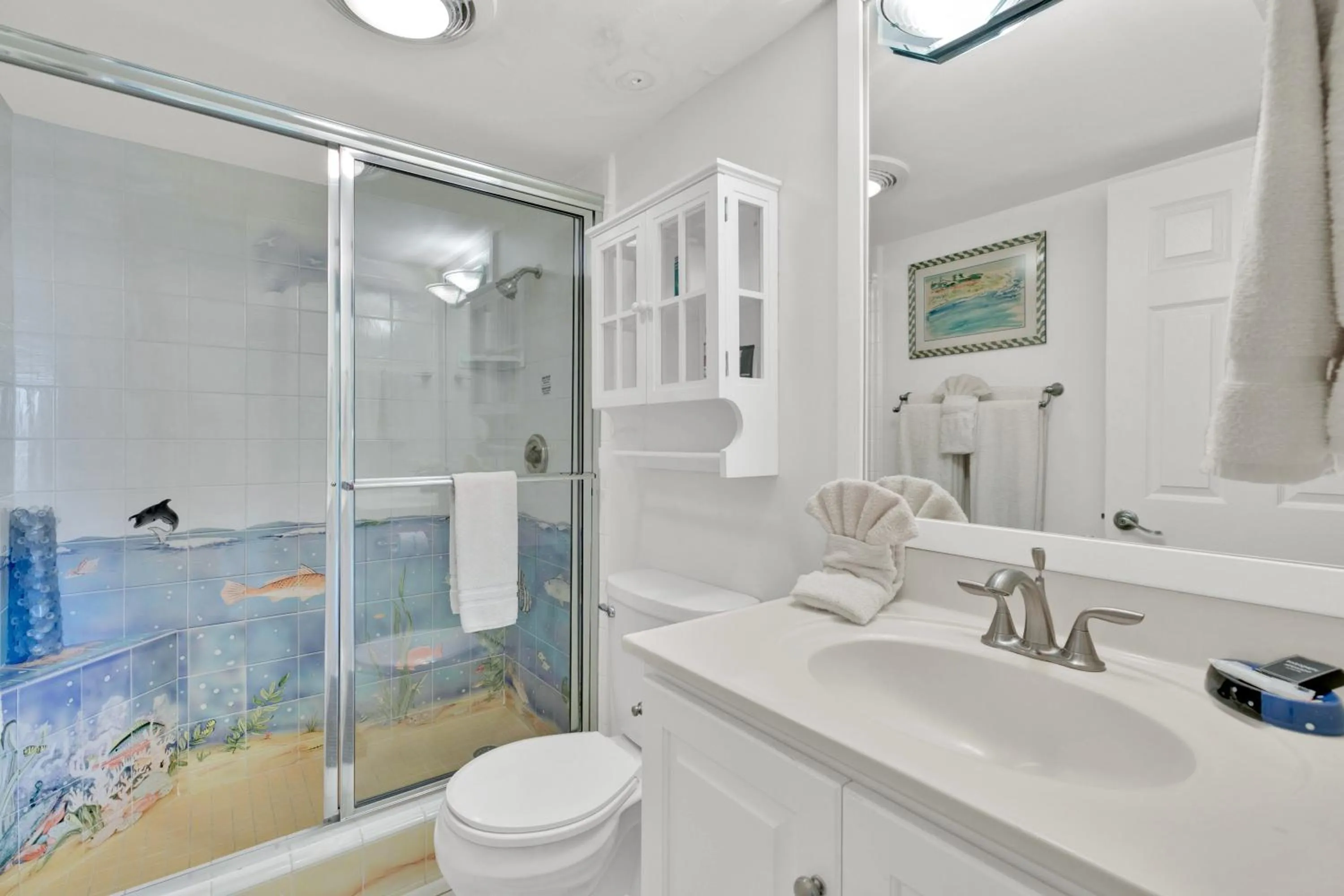 Bathroom in Beach House Condo Unit #401
