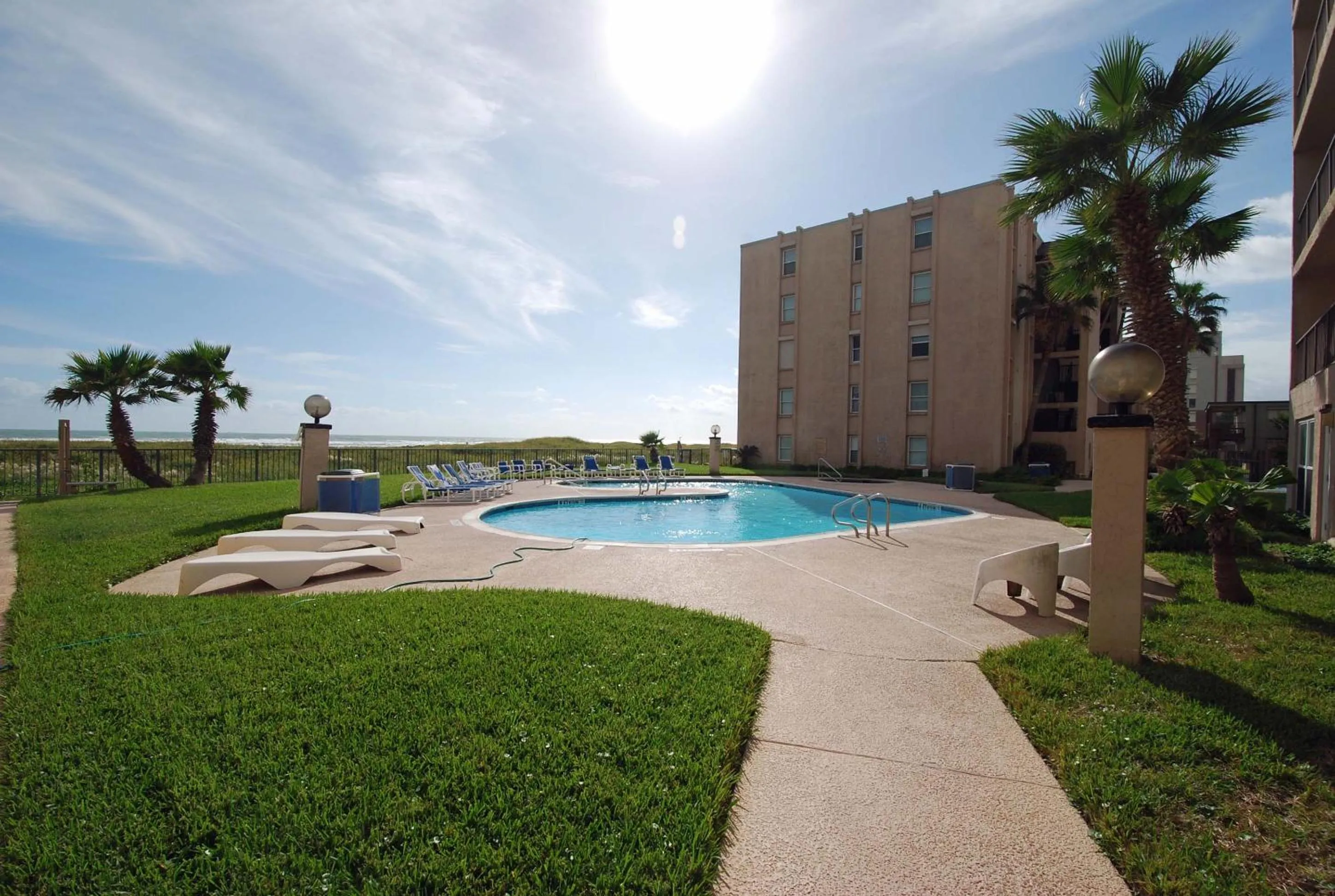 Swimming pool in Beach House Condo Unit #401