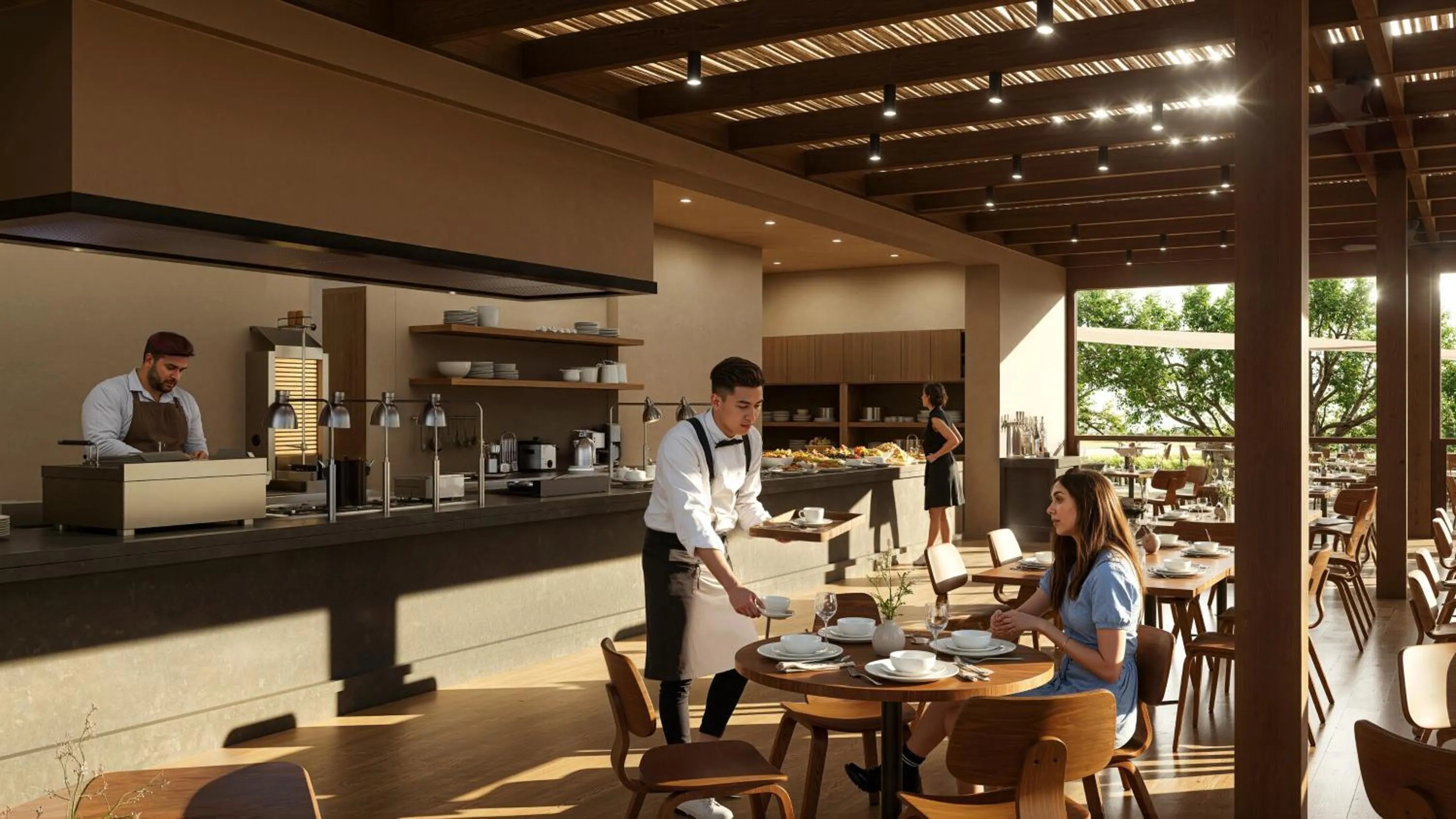 Restaurant/places to eat in Oya Beach Resort