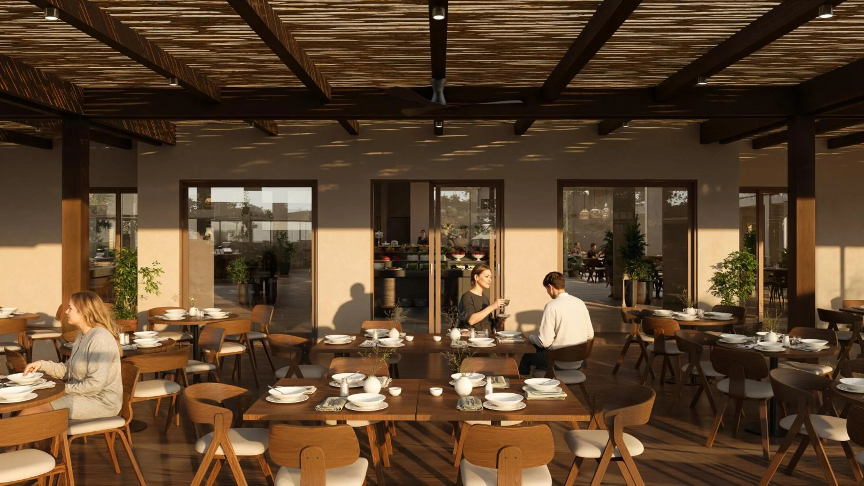 Restaurant/places to eat in Oya Beach Resort