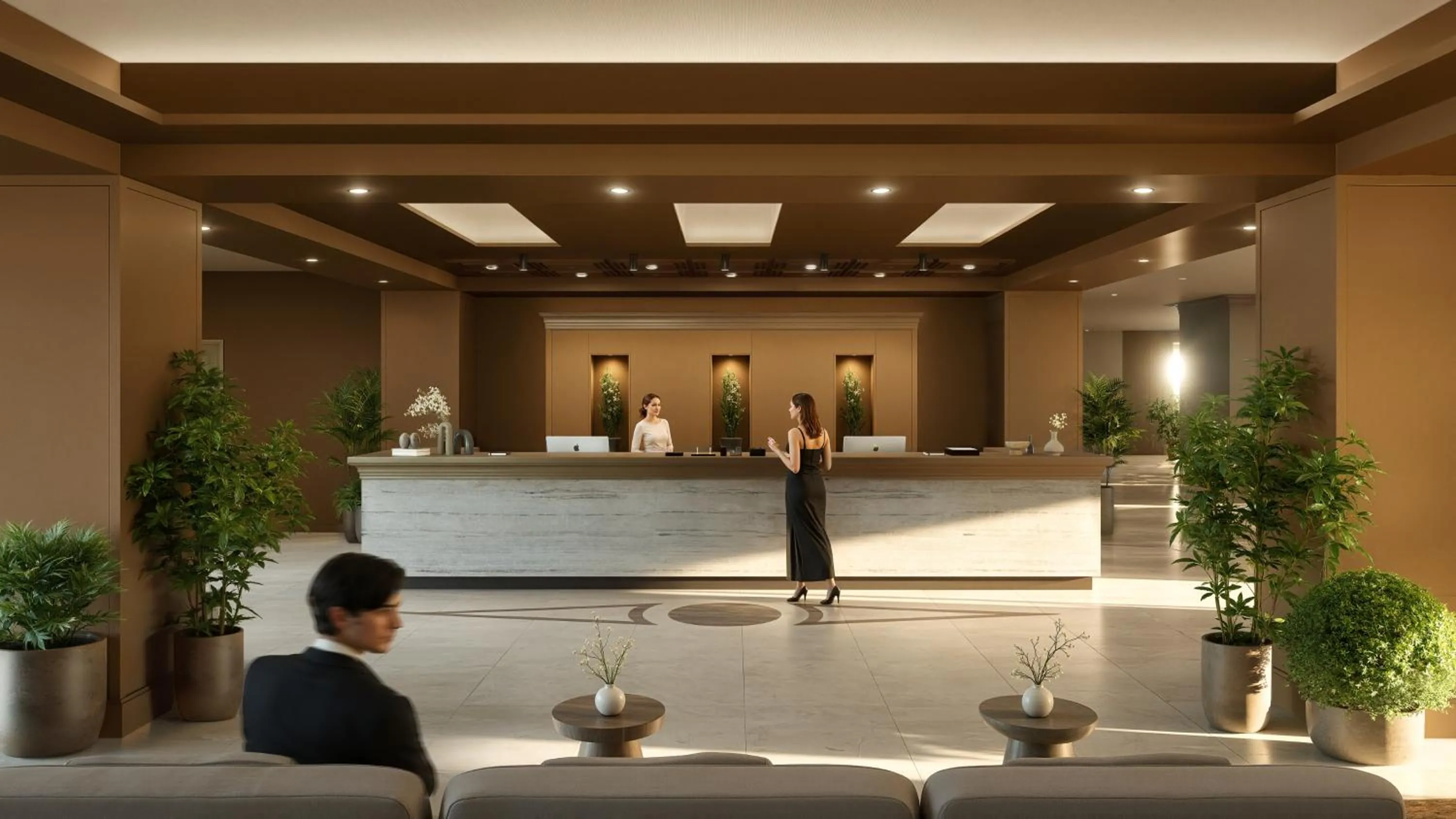 Lobby or reception in Oya Beach Resort