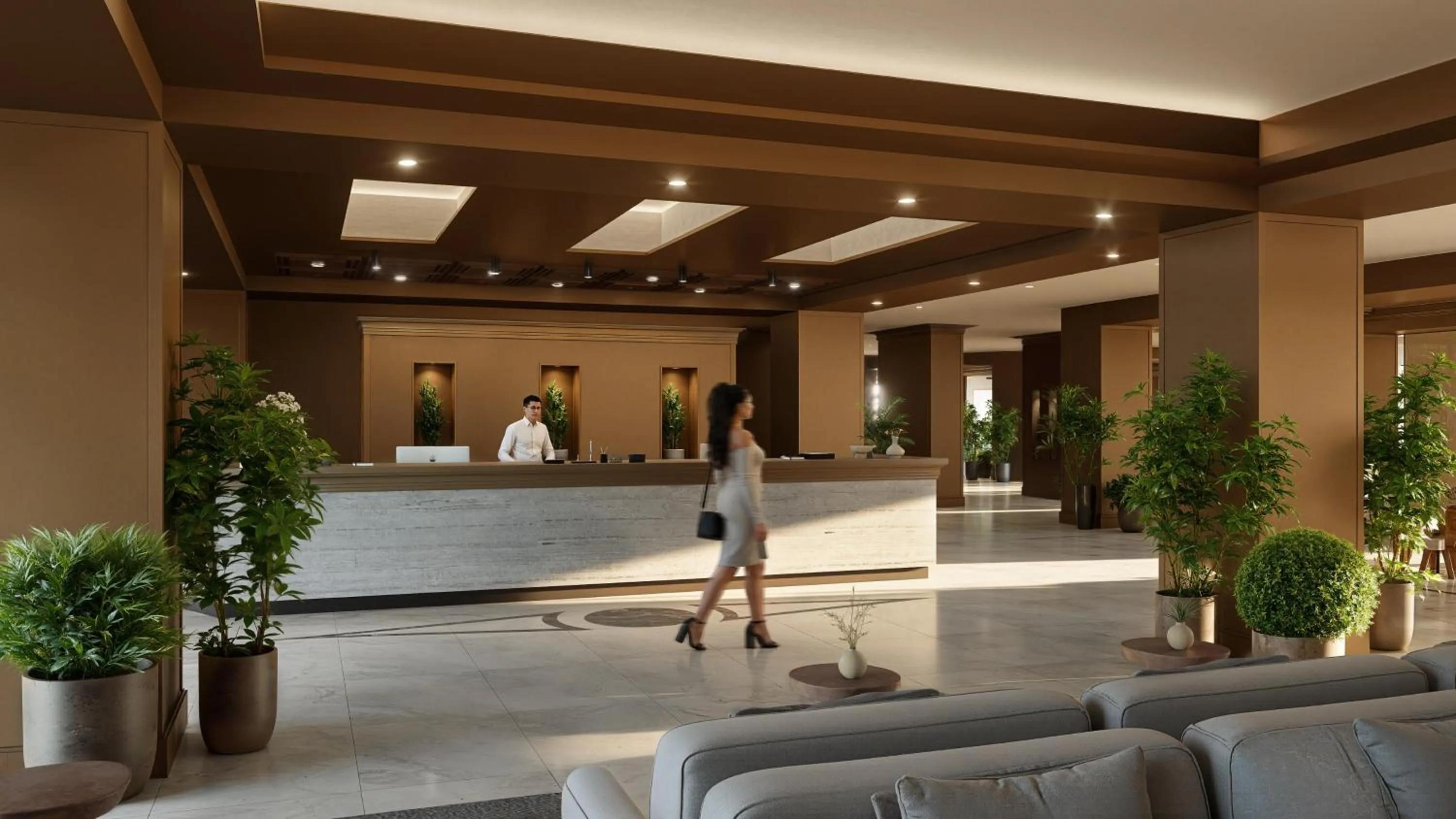Lobby or reception in Oya Beach Resort