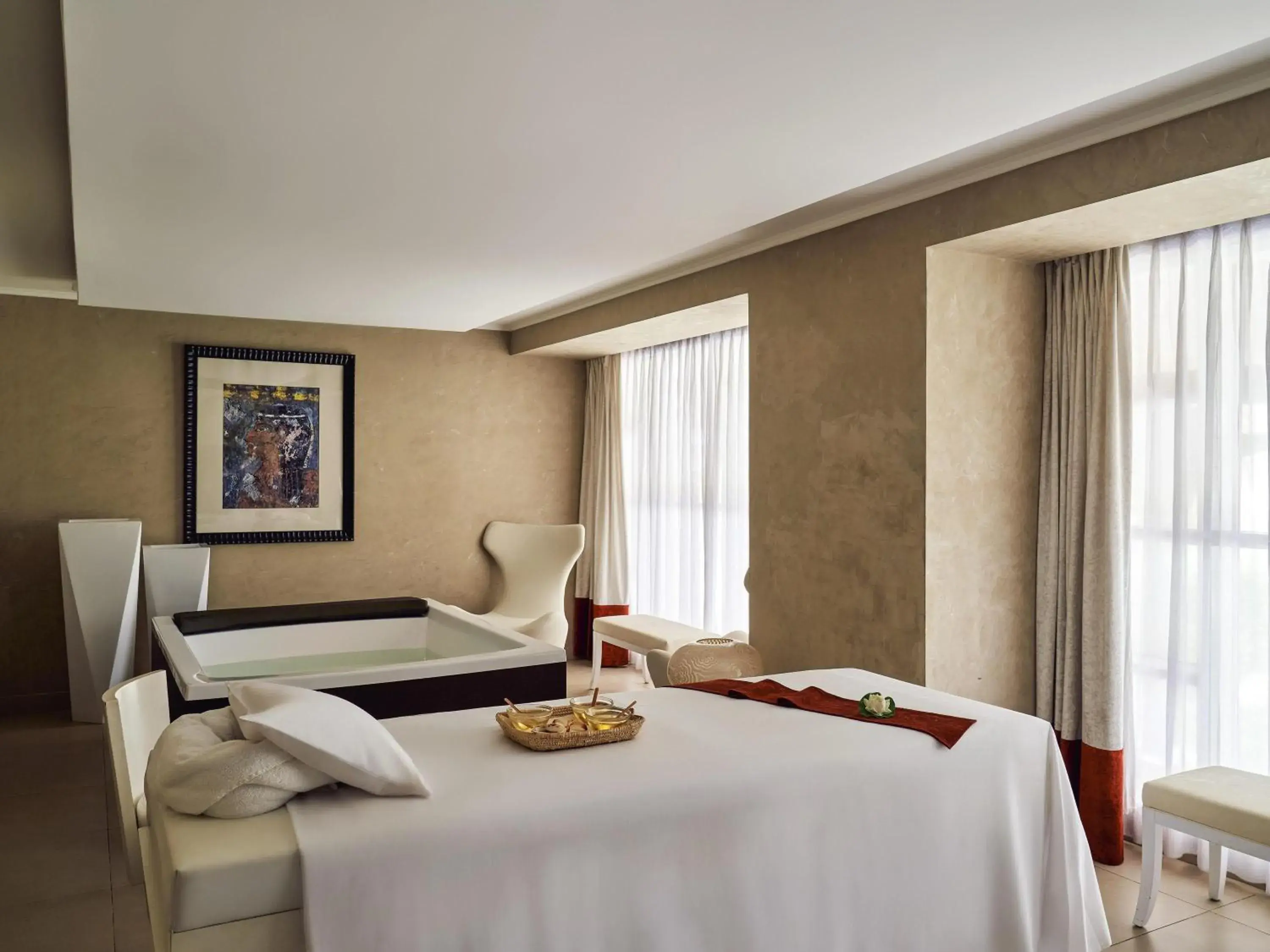 Spa and wellness centre/facilities, Bed in Sofitel Legend Old Cataract Spa and wellness centre/facilities, Bed in Sofitel Legend Old Cataract