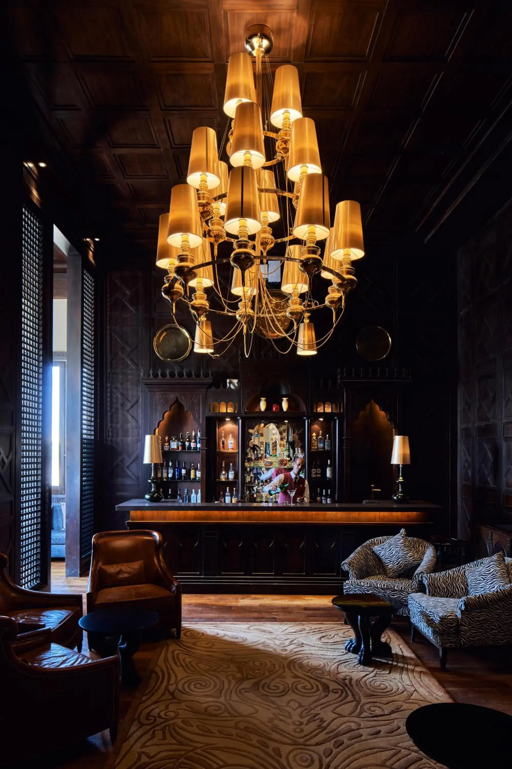 Lounge or bar in Sofitel Legend Old Cataract Lounge or bar in Sofitel Legend Old Cataract