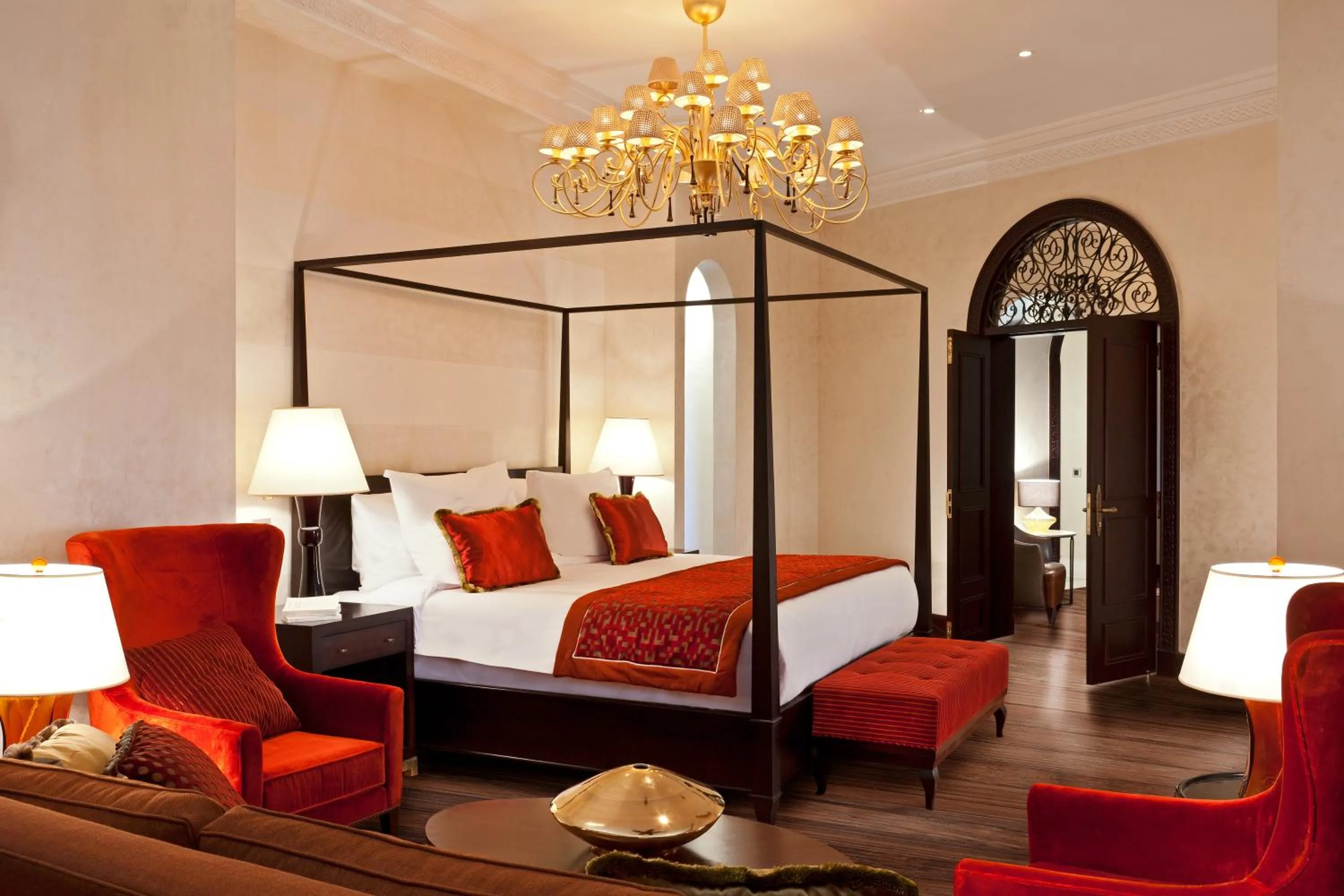 Bed in Sofitel Legend Old Cataract