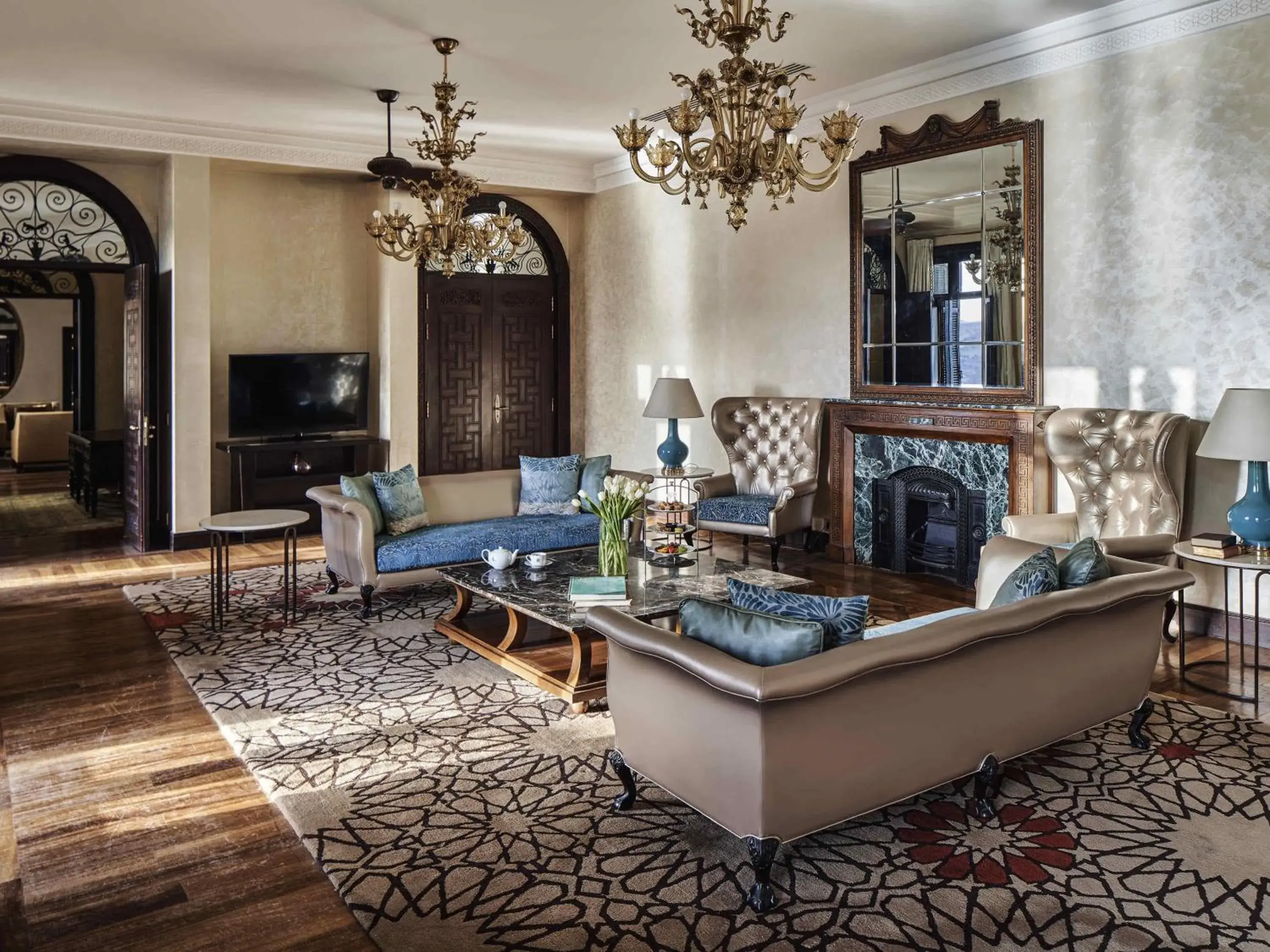 Agatha Christie Suite with Balcony and View in Sofitel Legend Old Cataract Agatha Christie Suite with Balcony and View in Sofitel Legend Old Cataract