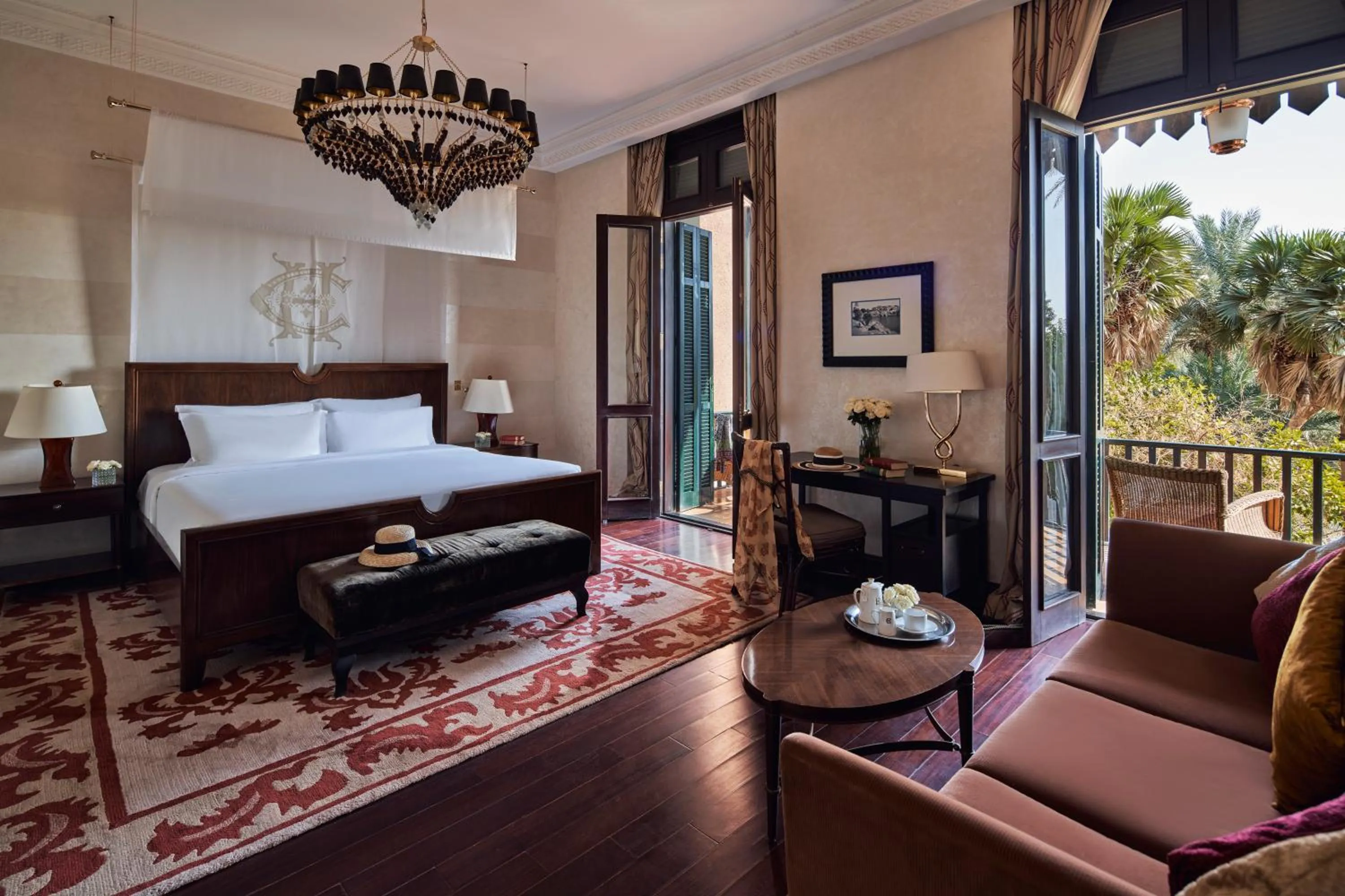 Bed in Sofitel Legend Old Cataract