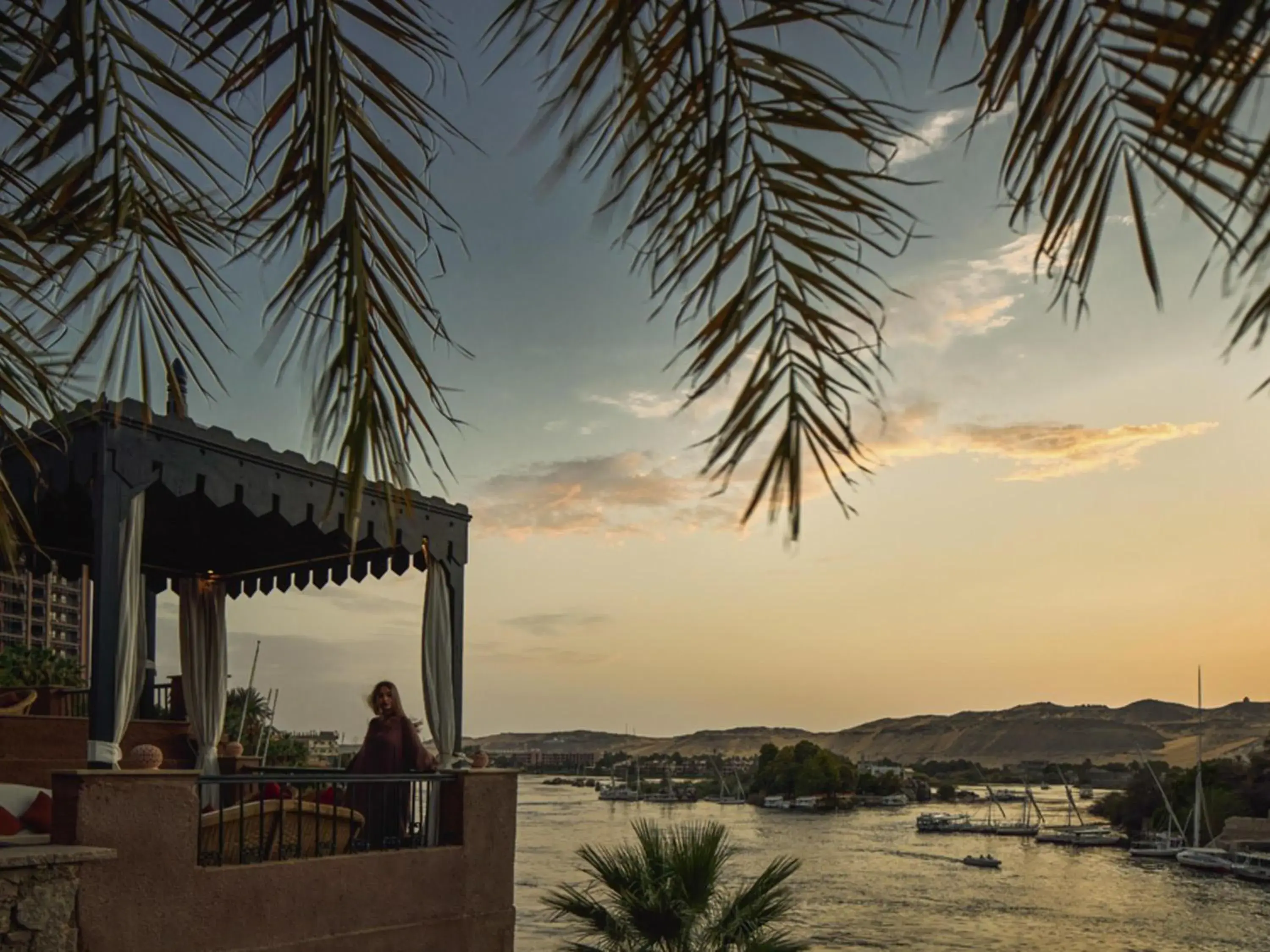 Lounge or bar in Sofitel Legend Old Cataract Lounge or bar in Sofitel Legend Old Cataract