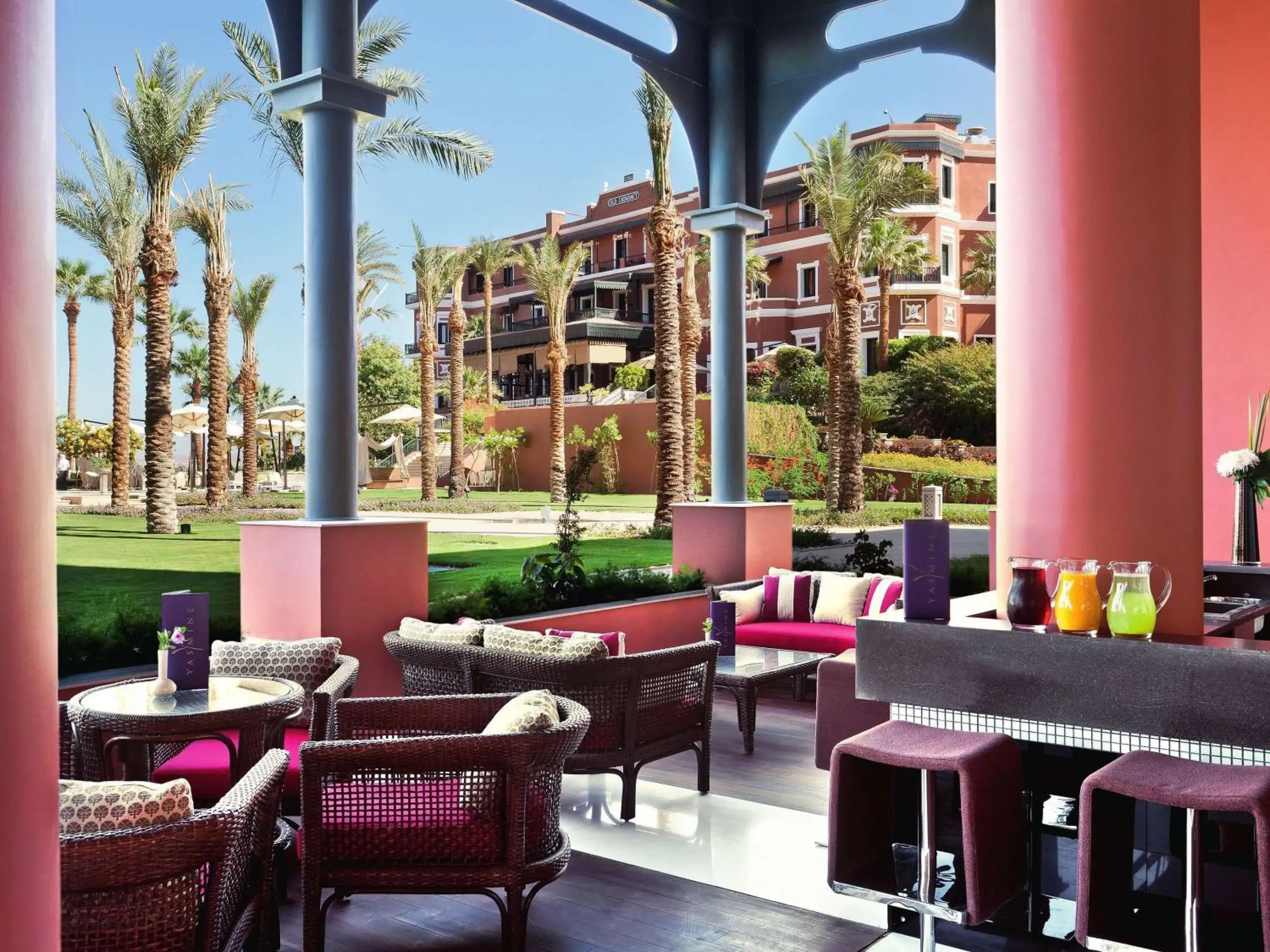 Lounge or bar in Sofitel Legend Old Cataract Lounge or bar in Sofitel Legend Old Cataract