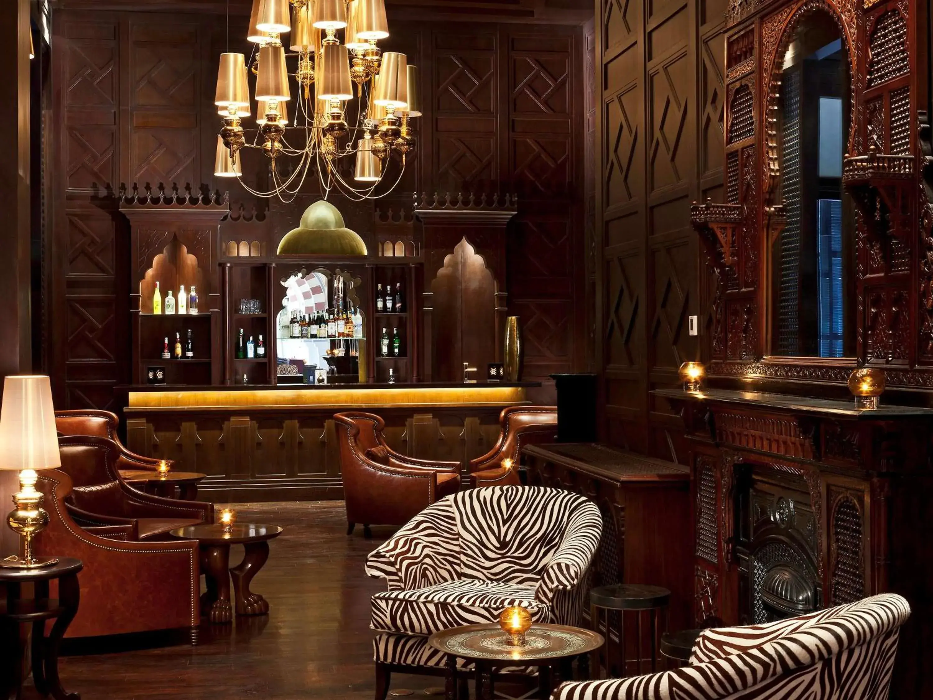 Lounge or bar in Sofitel Legend Old Cataract Lounge or bar in Sofitel Legend Old Cataract