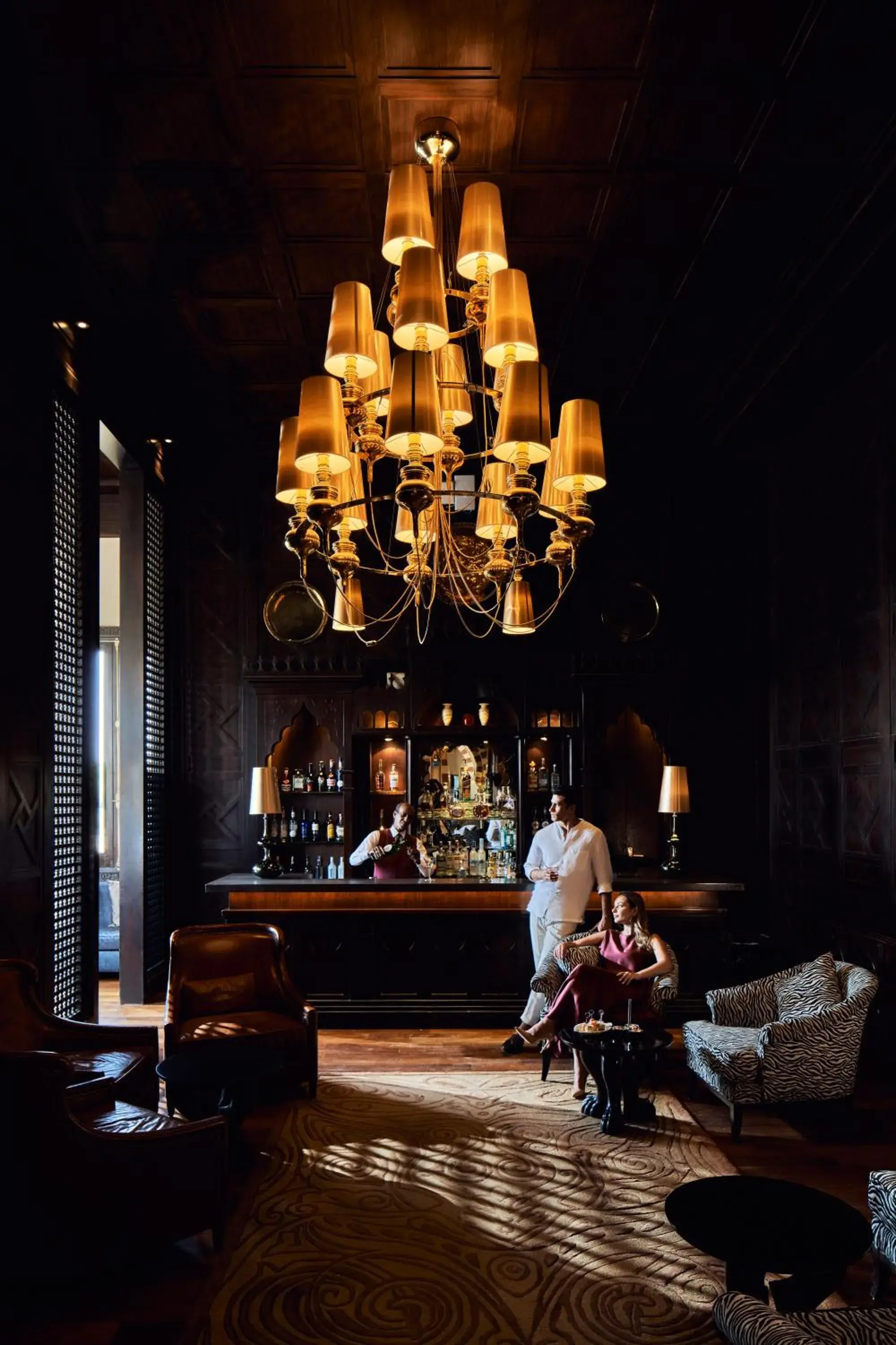 Lounge or bar in Sofitel Legend Old Cataract Lounge or bar in Sofitel Legend Old Cataract