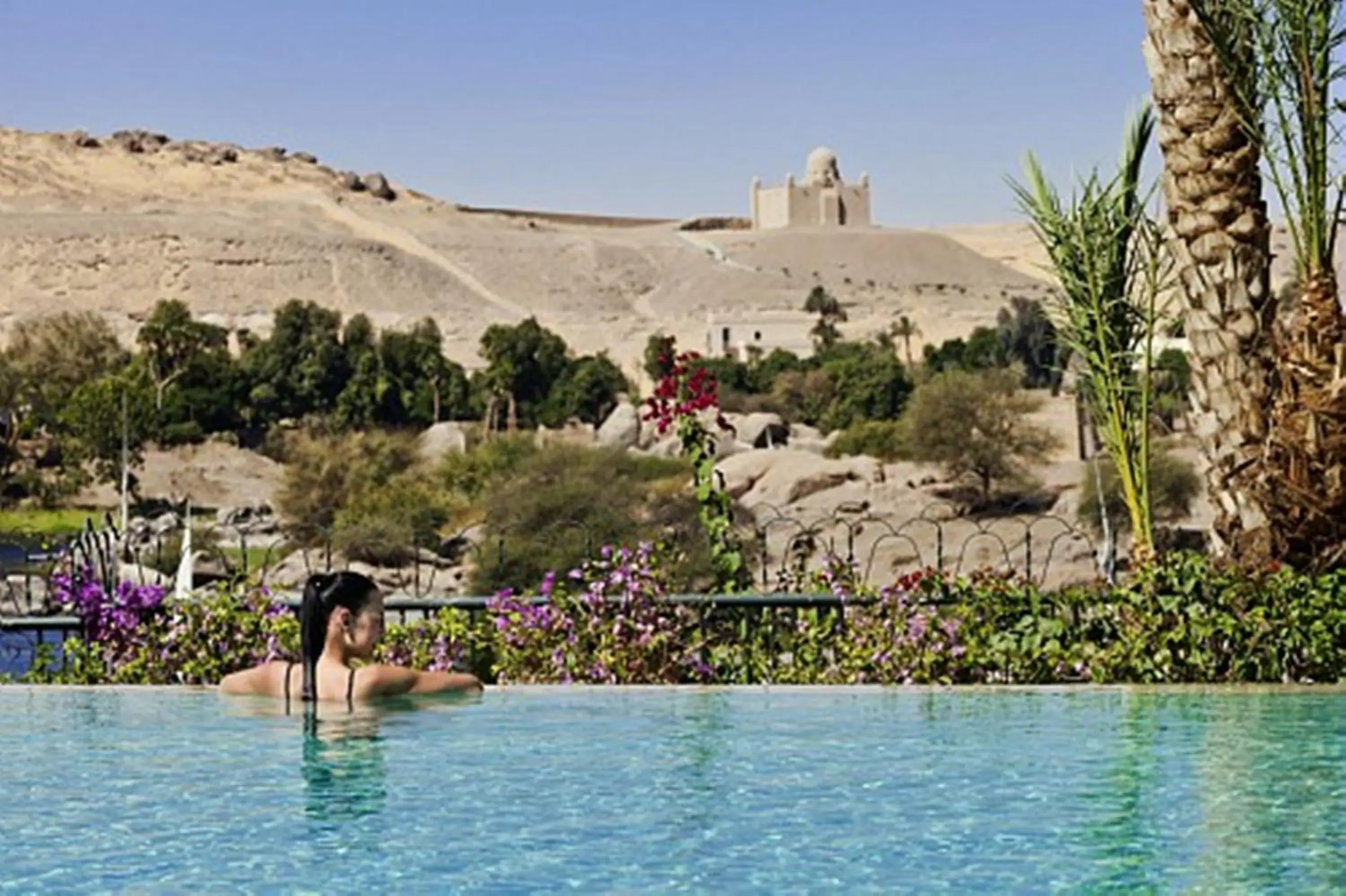 Swimming pool in Sofitel Legend Old Cataract Swimming pool in Sofitel Legend Old Cataract