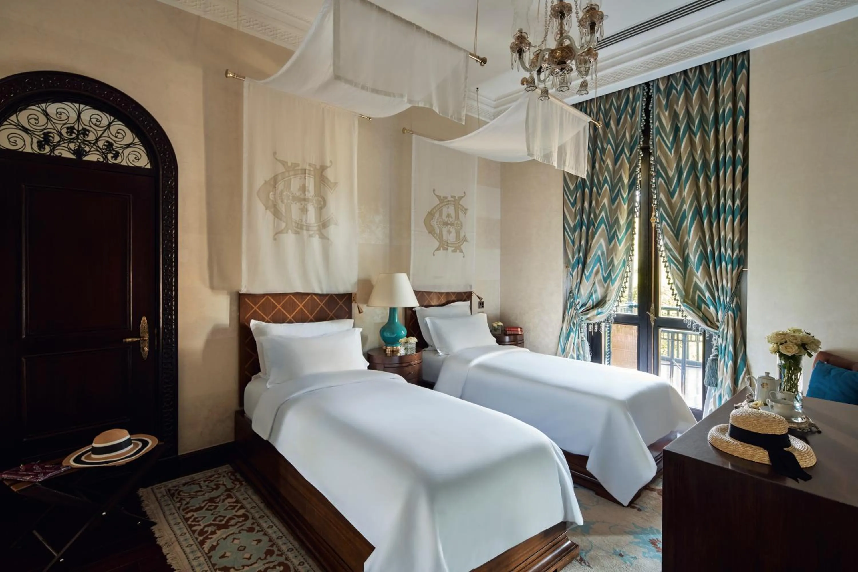 Bed in Sofitel Legend Old Cataract