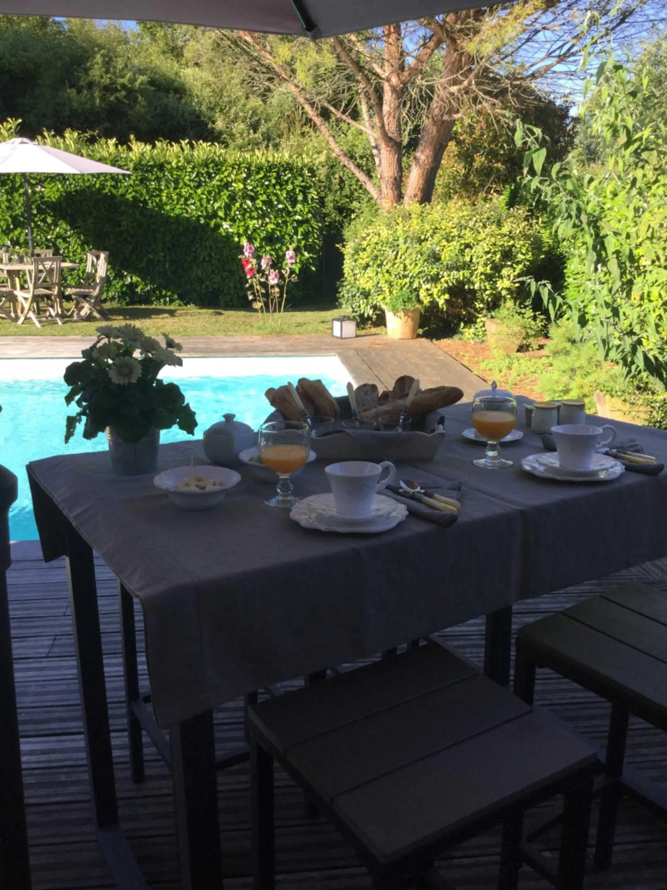 Breakfast in La Maison des Eaux Claires