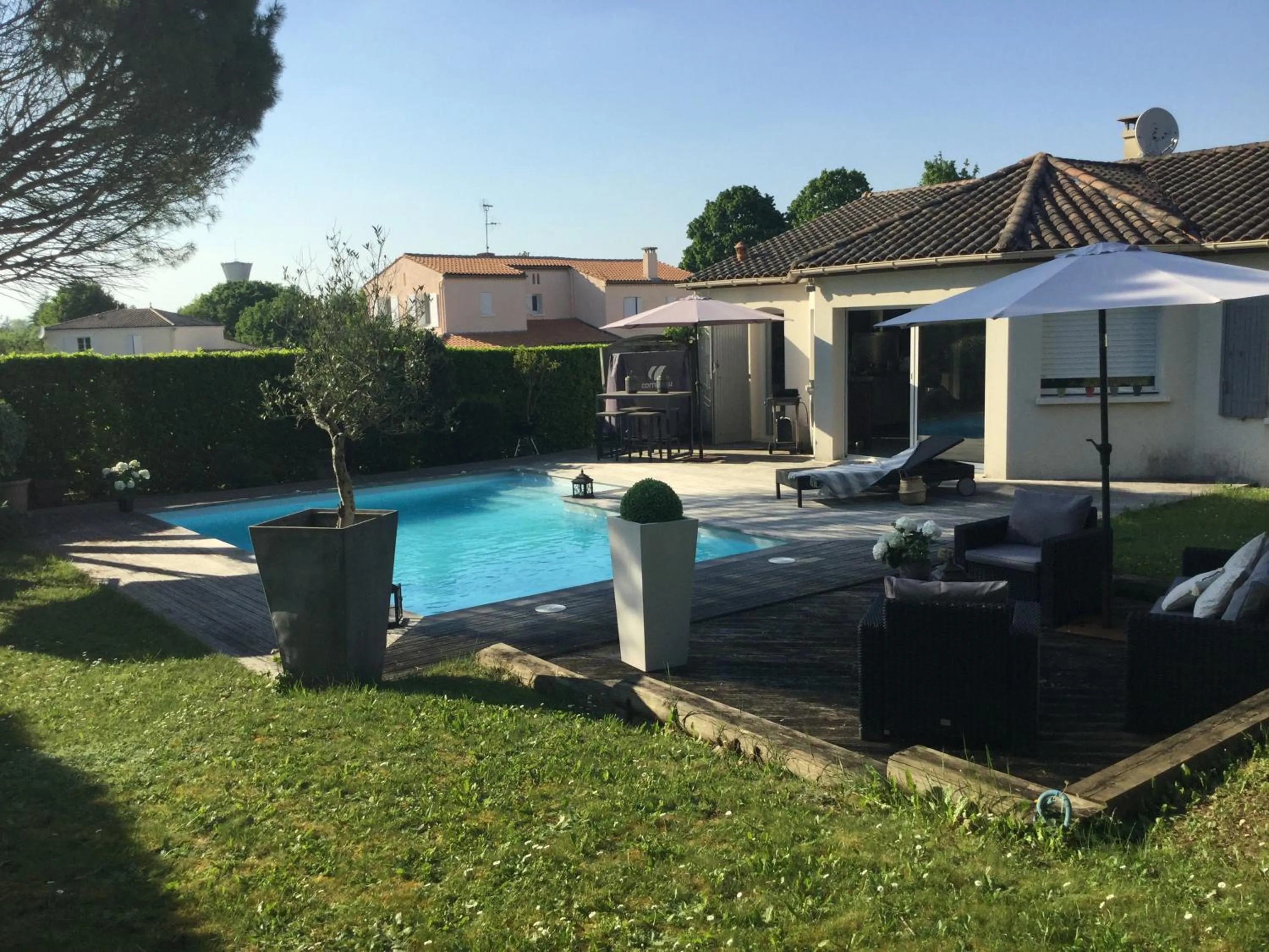 Garden in La Maison des Eaux Claires