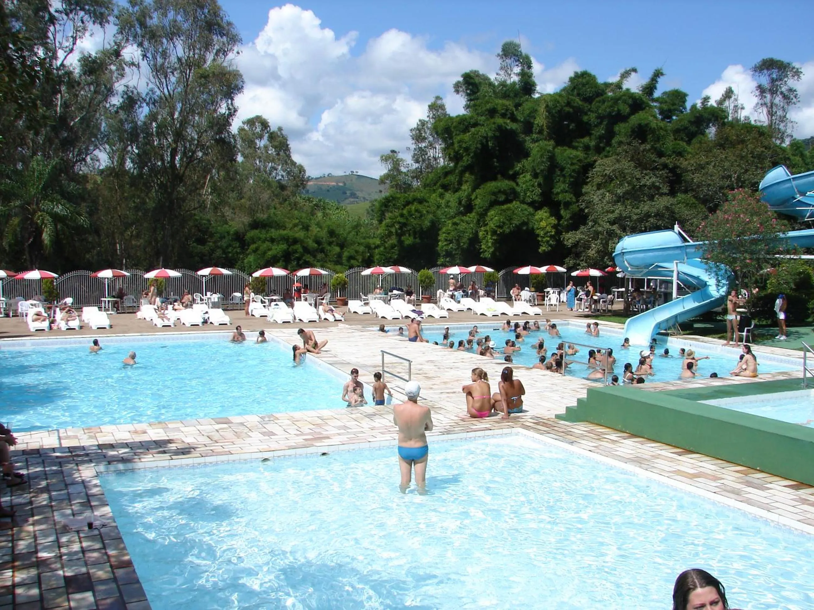 Swimming pool in Parque Hotel de Lambari