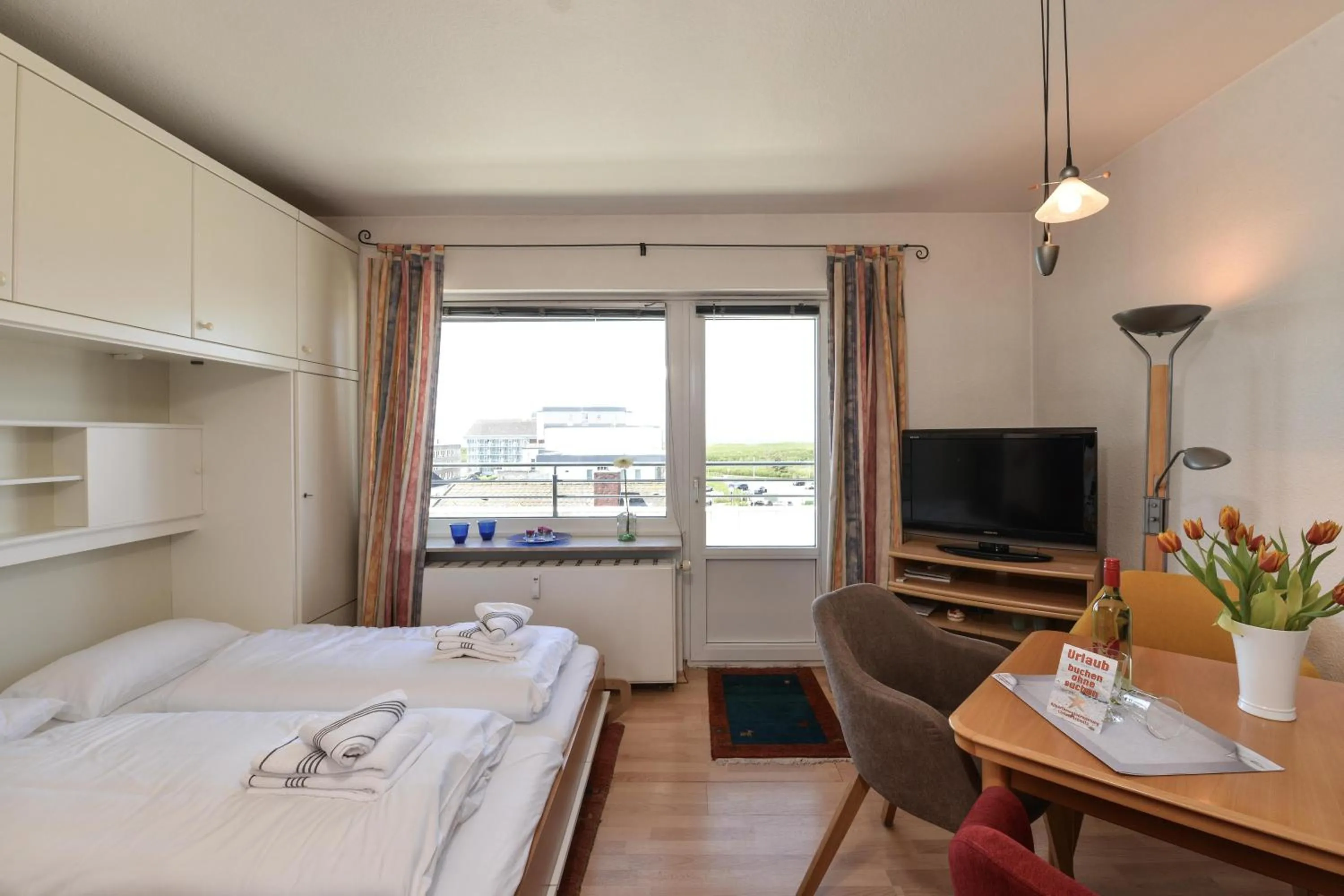 Bed in Wohnung-Luv
