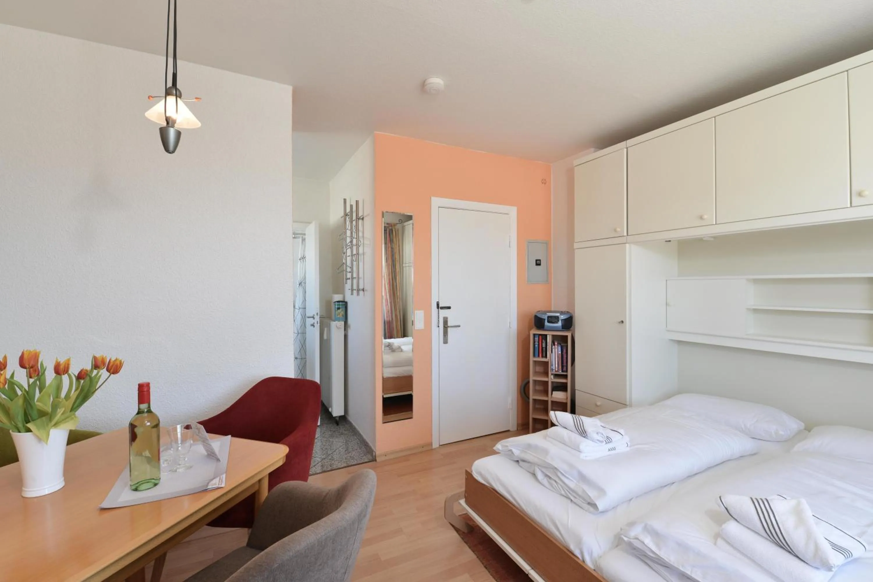 Bed in Wohnung-Luv