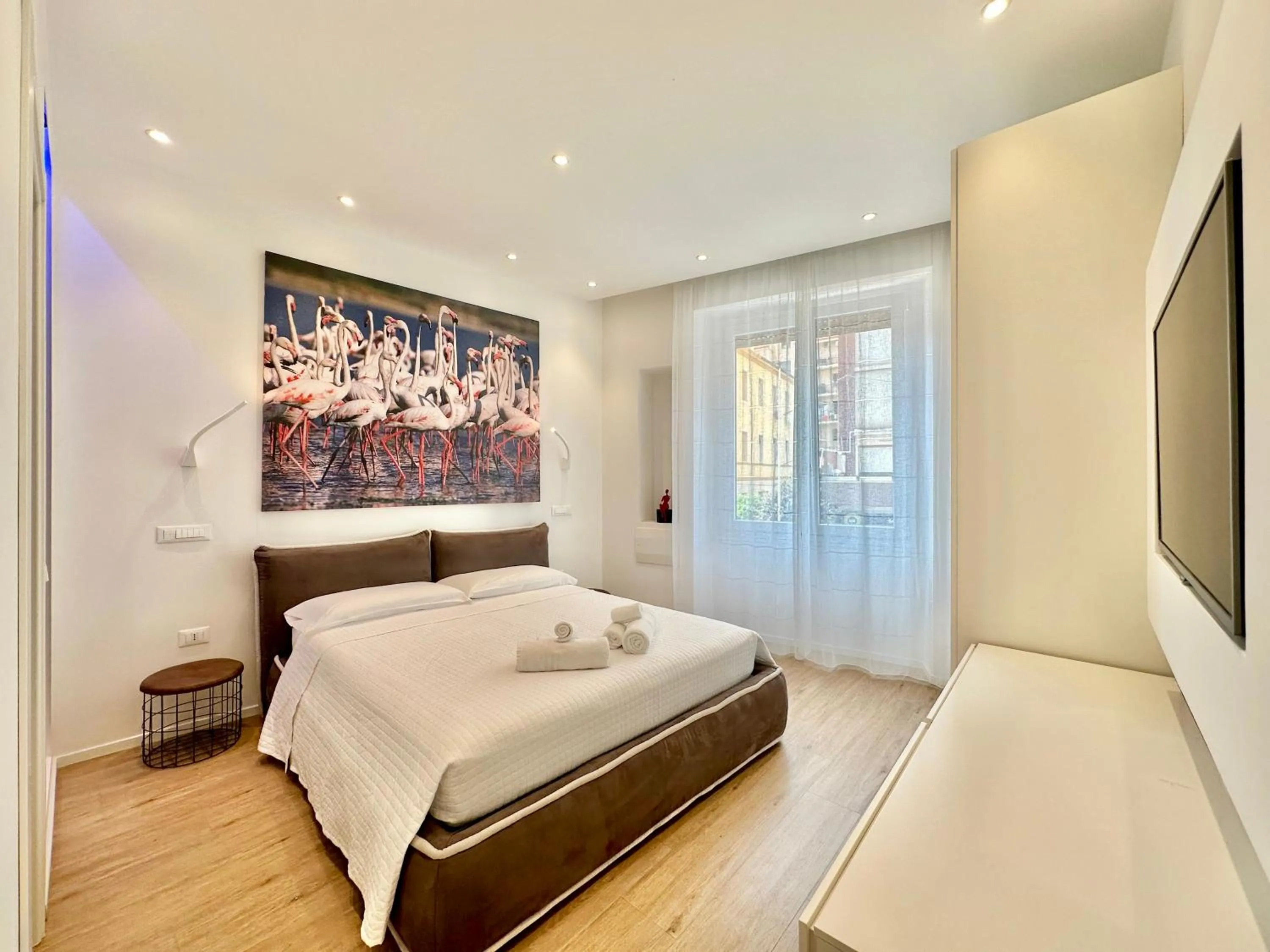 Bed in CeO LUXURY SUITE DI CAGLIARI