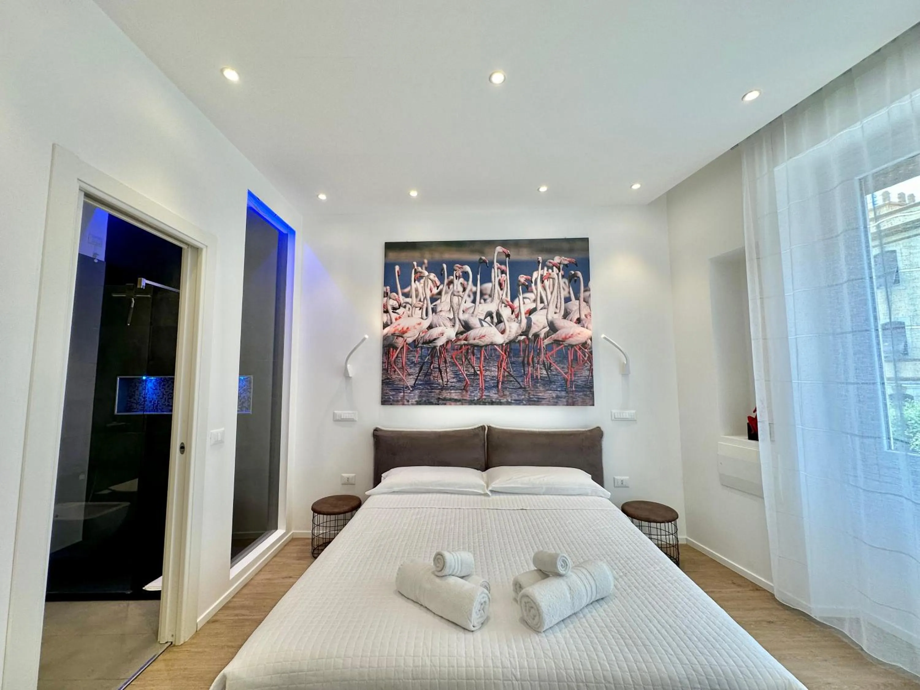 Bed in CeO LUXURY SUITE DI CAGLIARI