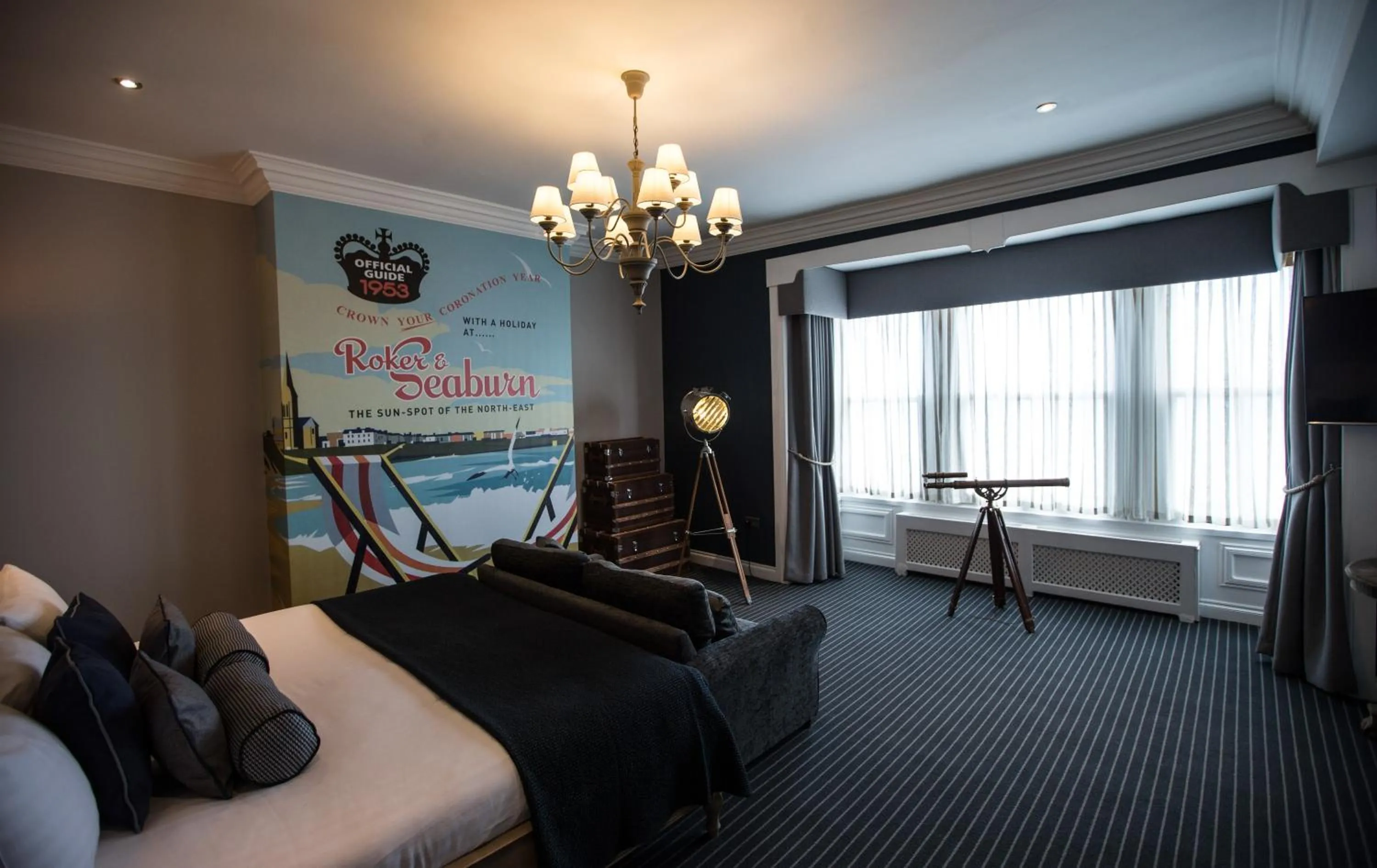 Bedroom, Bed in Roker Hotel BW Premier Collection