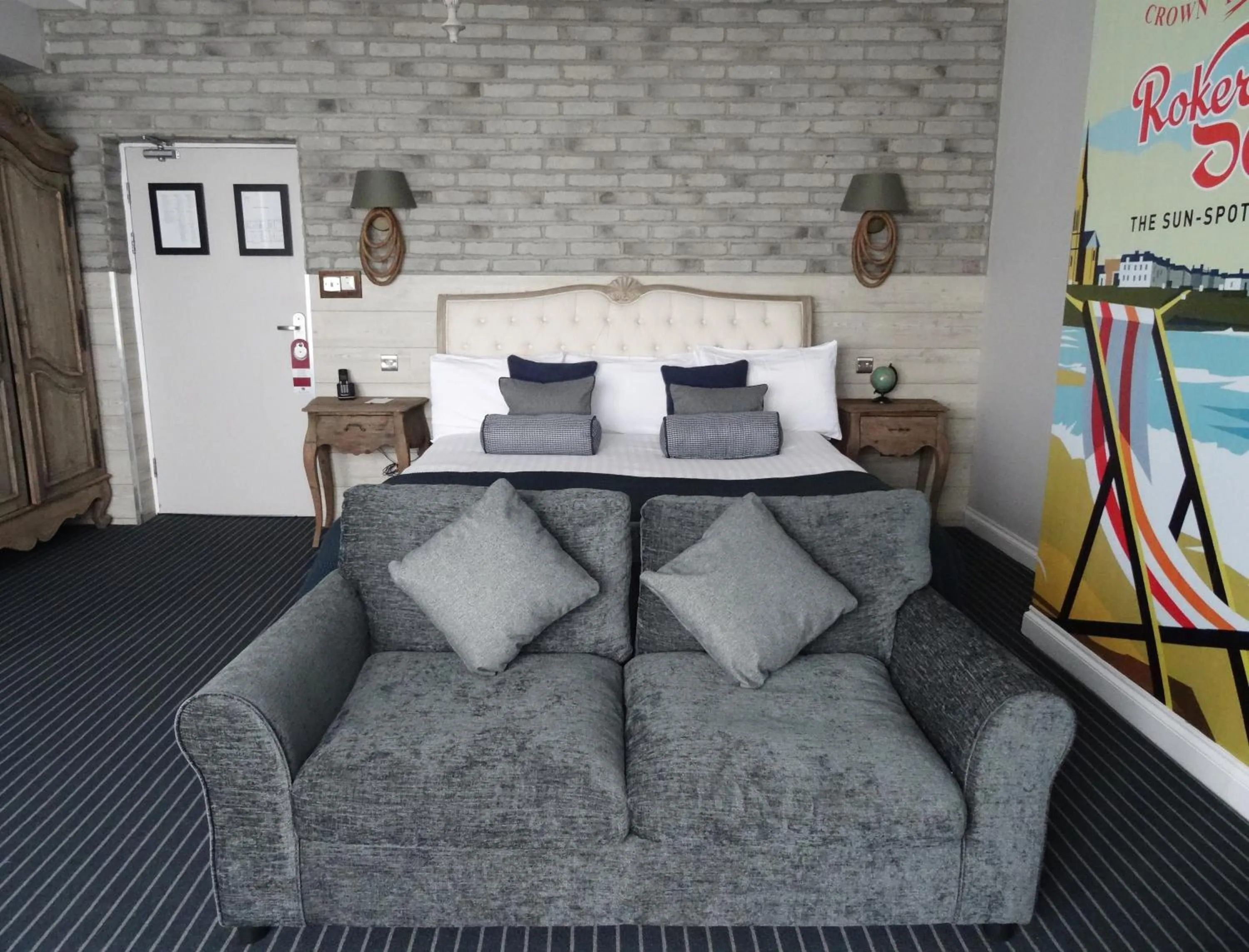 Bedroom, Bed in Roker Hotel BW Premier Collection