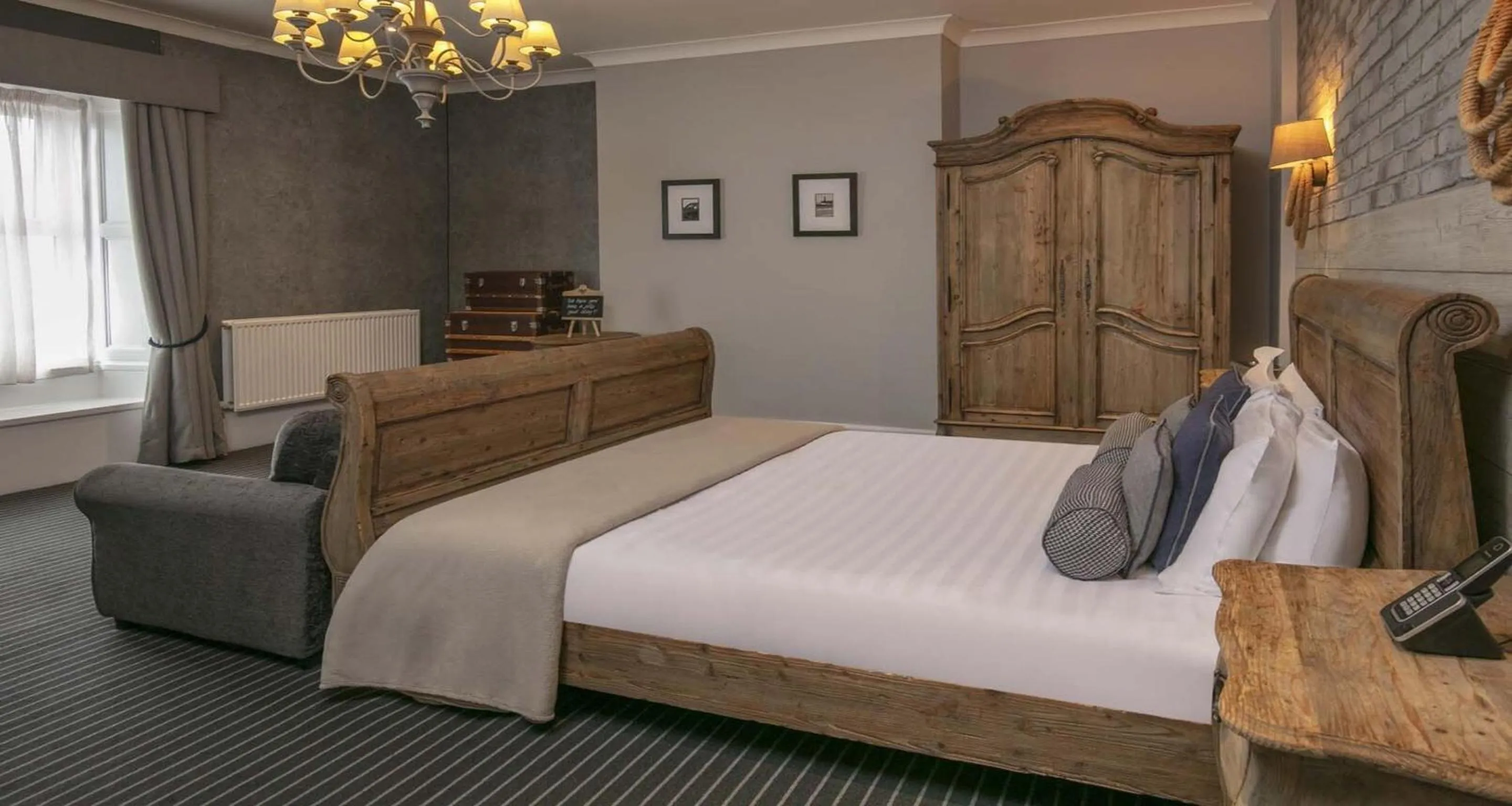 Bedroom, Bed in Roker Hotel BW Premier Collection