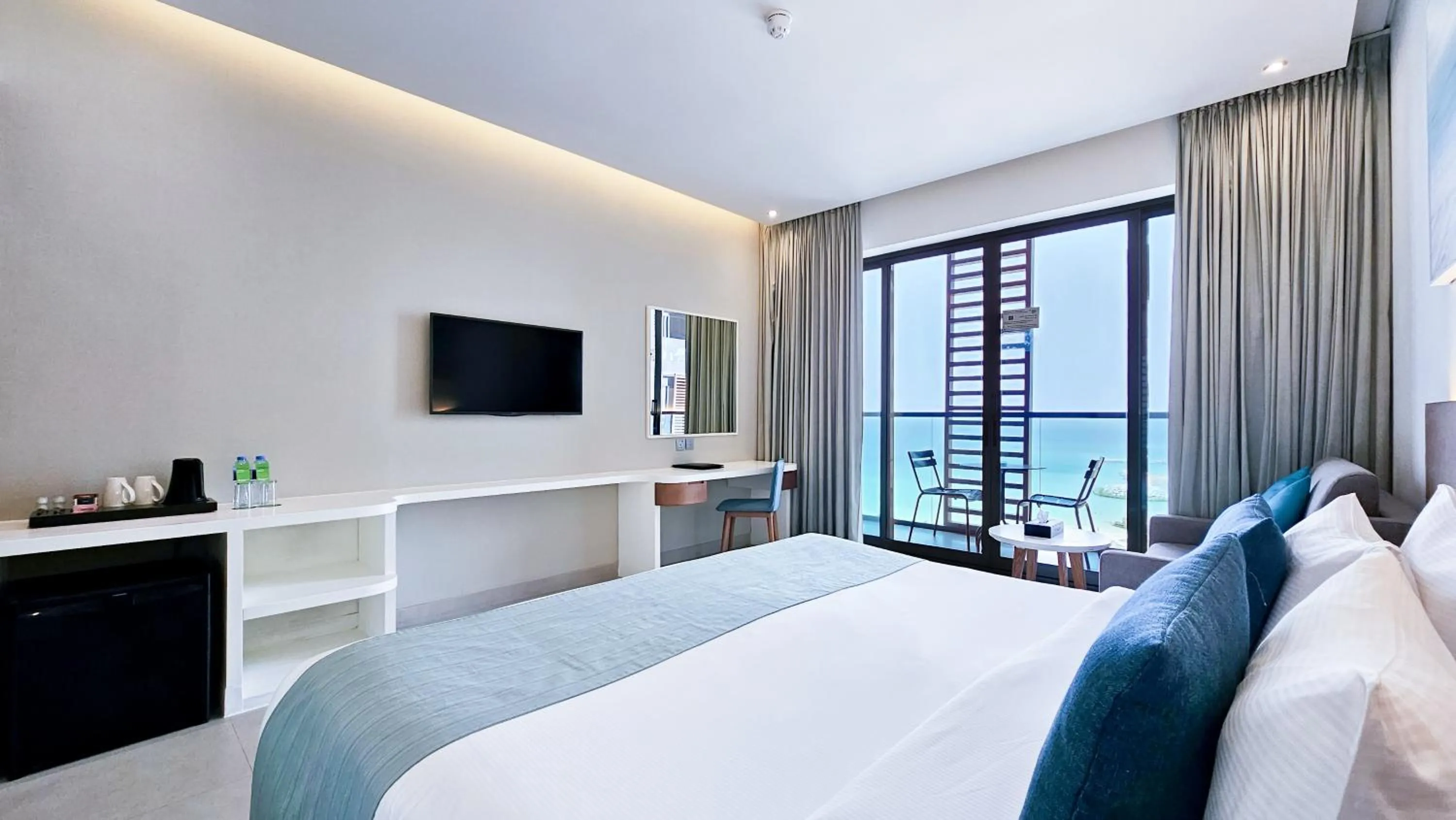 Bed in Wyndham Garden Ajman Corniche