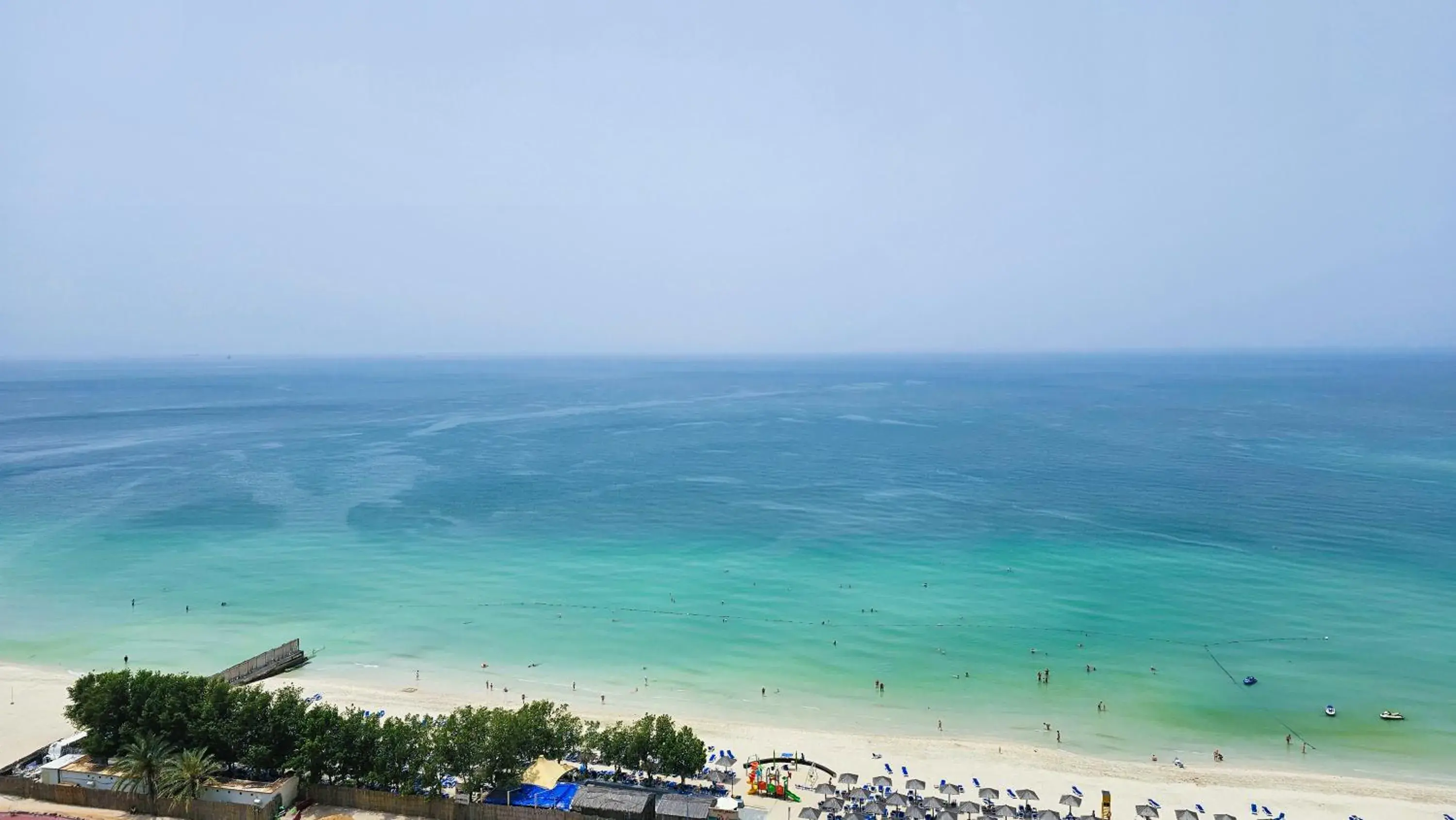 Sea view in Wyndham Garden Ajman Corniche Sea view in Wyndham Garden Ajman Corniche