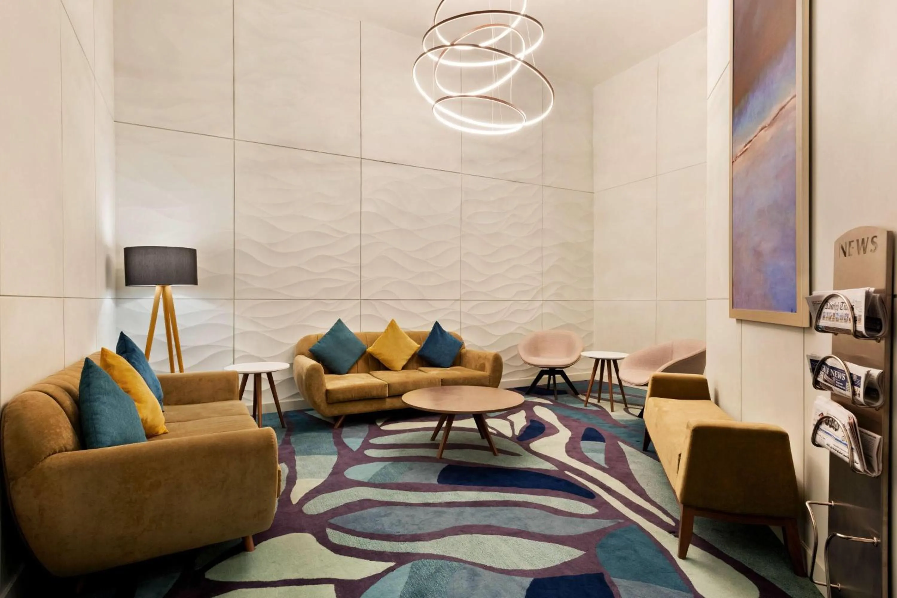 Lobby or reception in Wyndham Garden Ajman Corniche