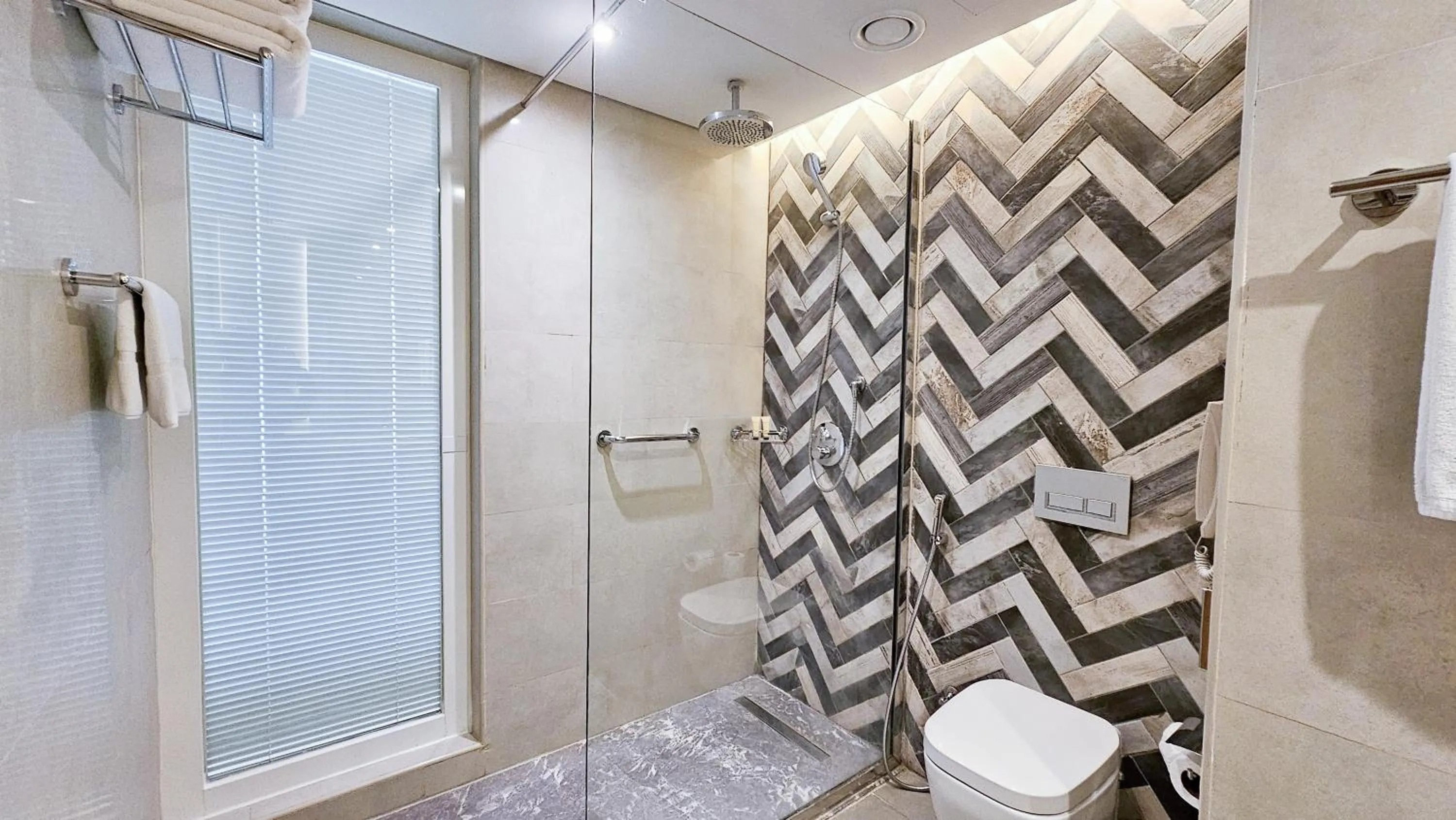 Bathroom in Wyndham Garden Ajman Corniche