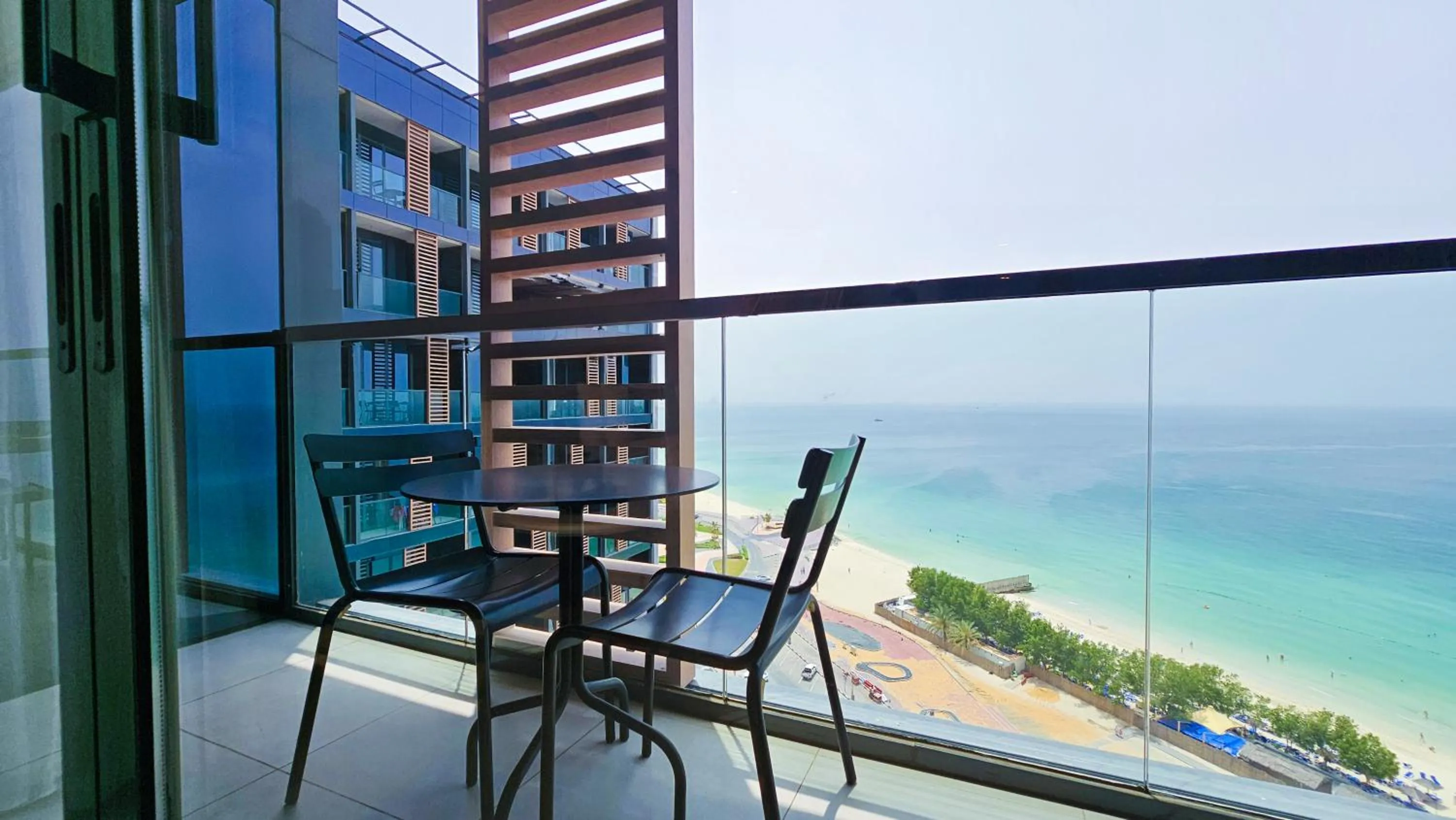 Balcony/Terrace in Wyndham Garden Ajman Corniche