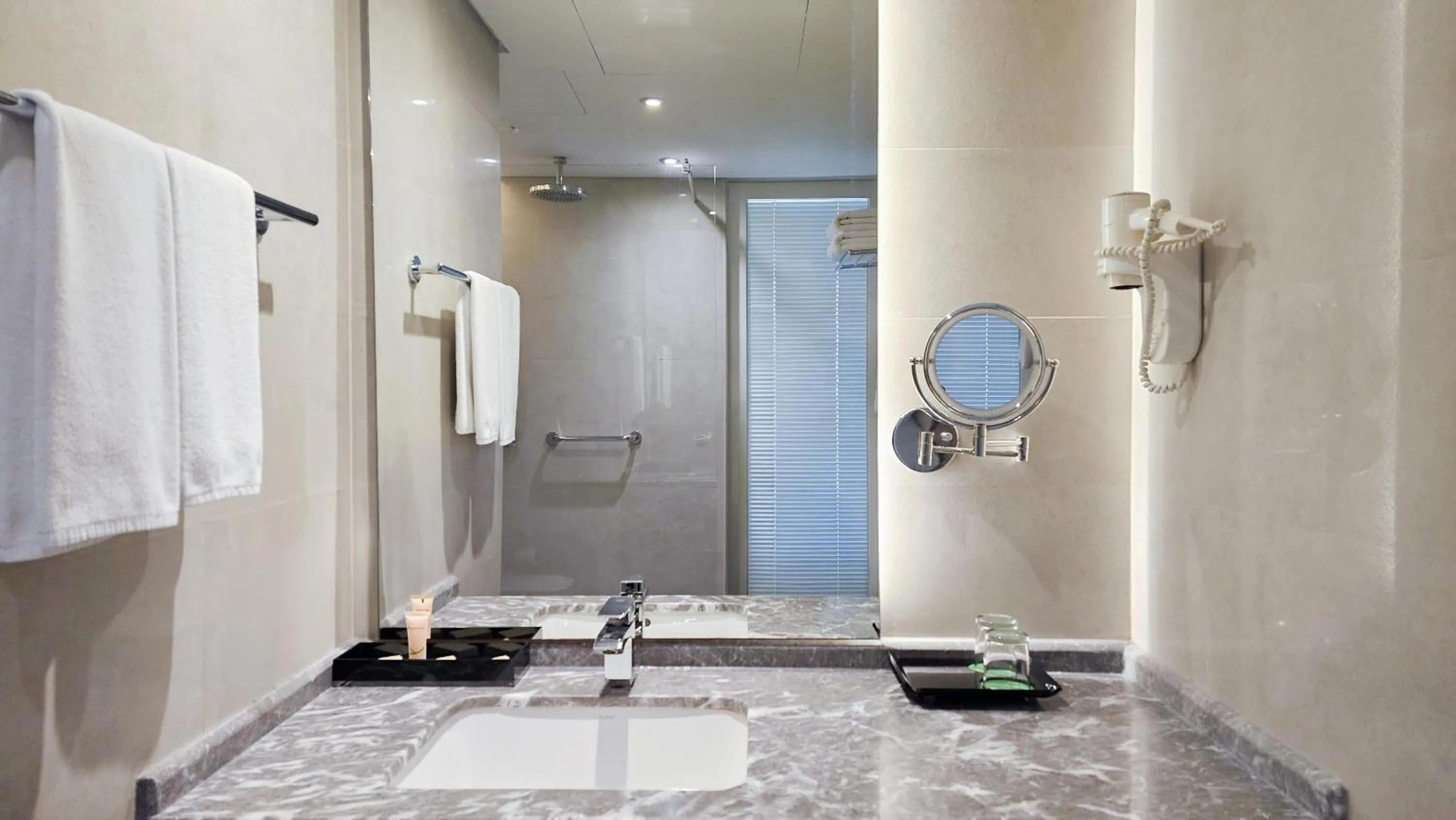 Bathroom in Wyndham Garden Ajman Corniche